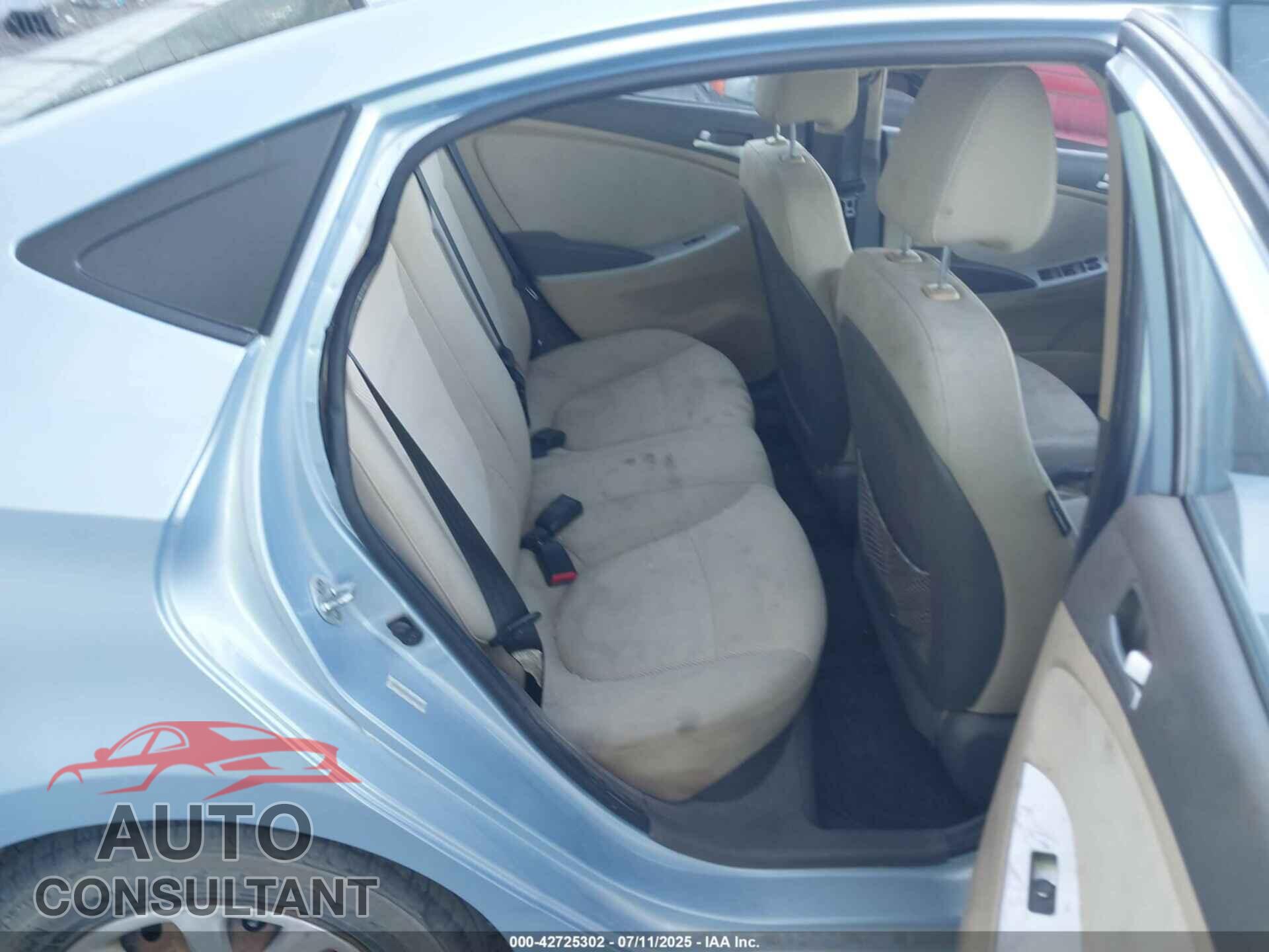 HYUNDAI ACCENT 2013 - KMHCT4AE7DU387033