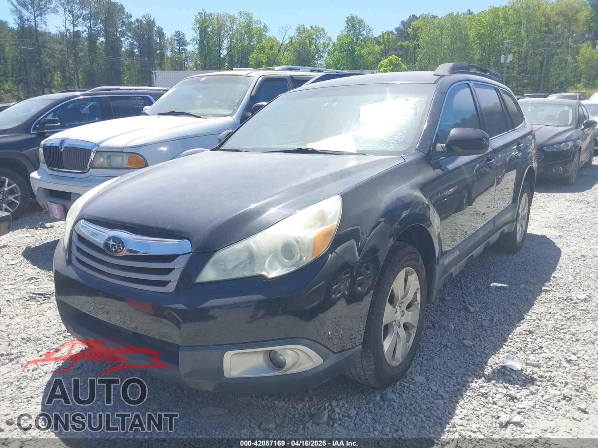 SUBARU OUTBACK 2011 - 4S4BRBBC0B3407606