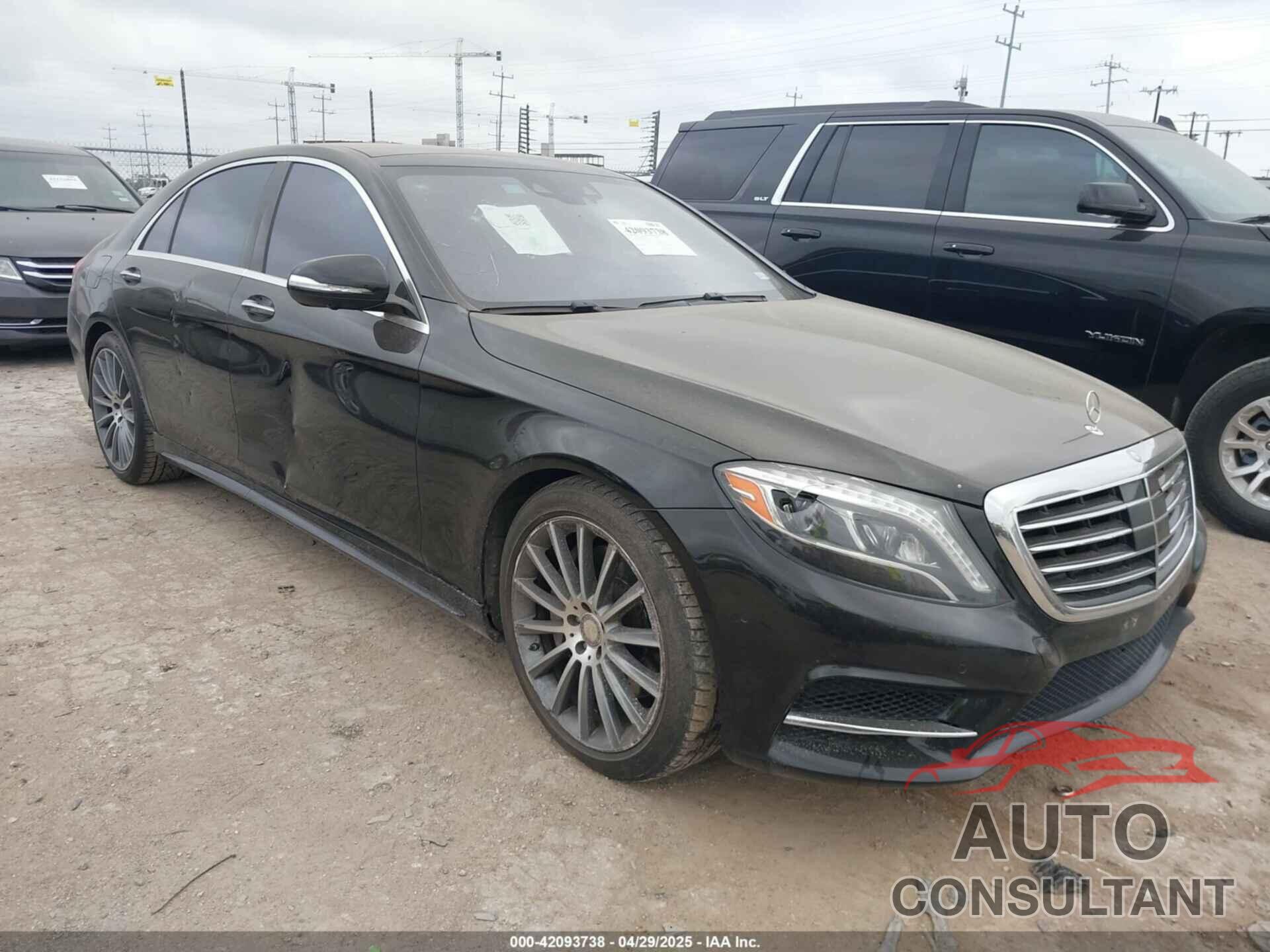 MERCEDES-BENZ S 550 2015 - WDDUG8CB9FA180564