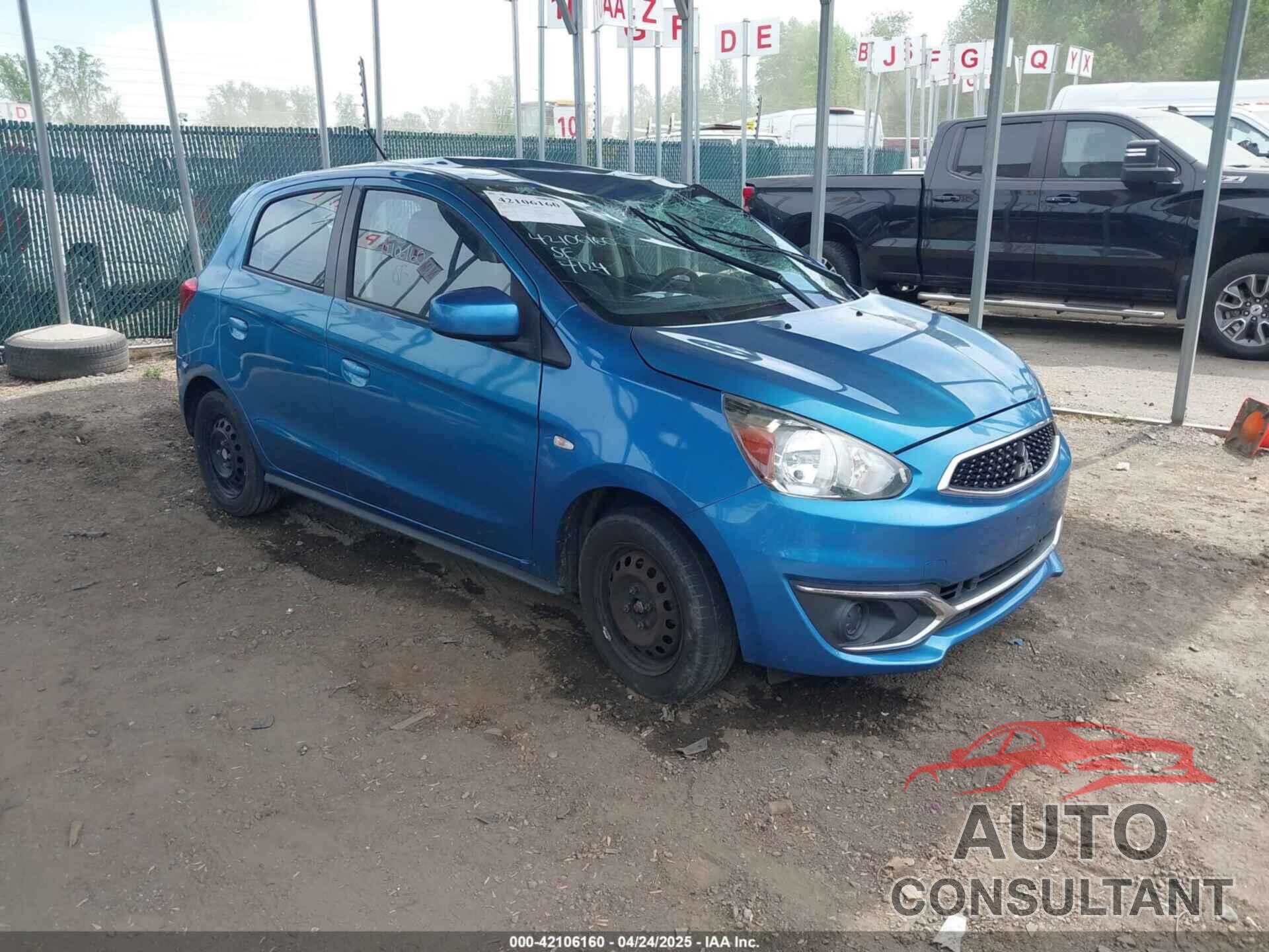 MITSUBISHI MIRAGE 2017 - ML32A3HJXHH015545