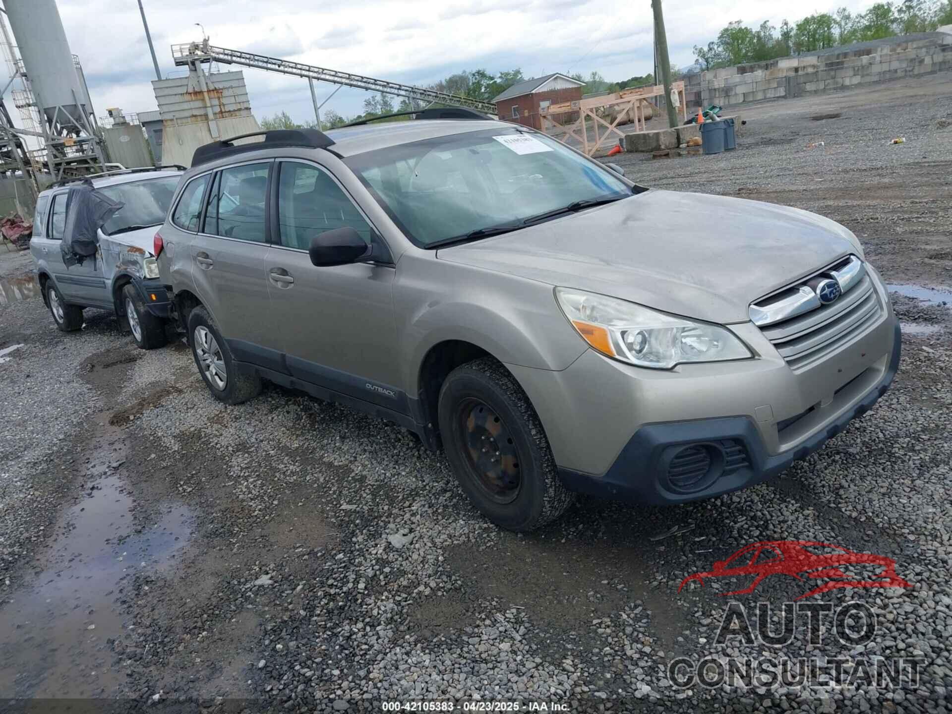SUBARU OUTBACK 2014 - 4S4BRCAC1E3283356