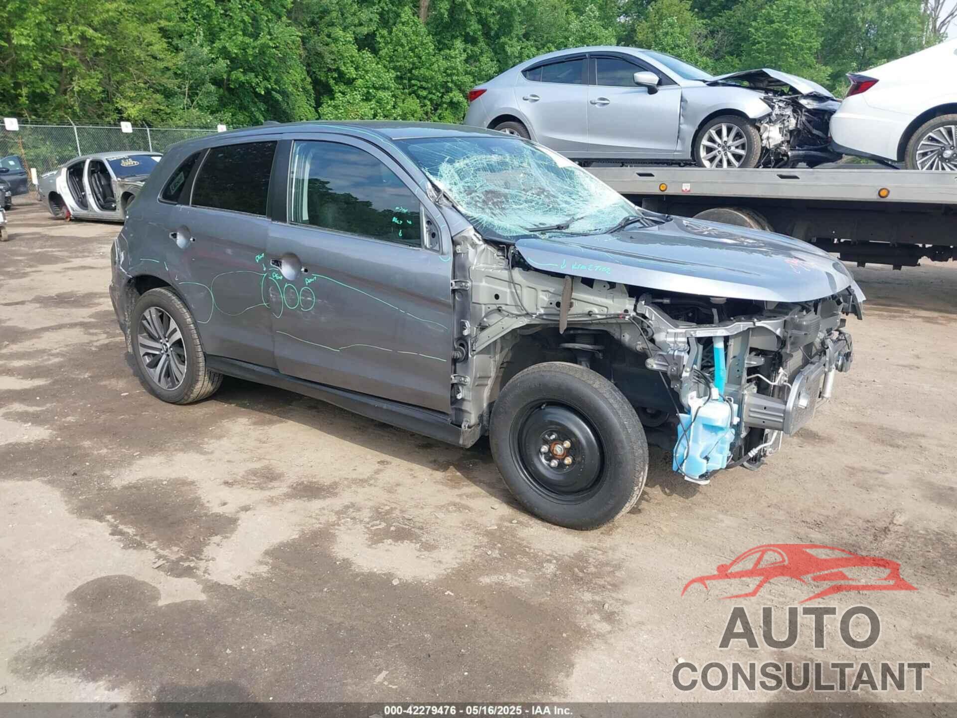 MITSUBISHI OUTLANDER SPORT 2022 - JA4APUAU1NU018574