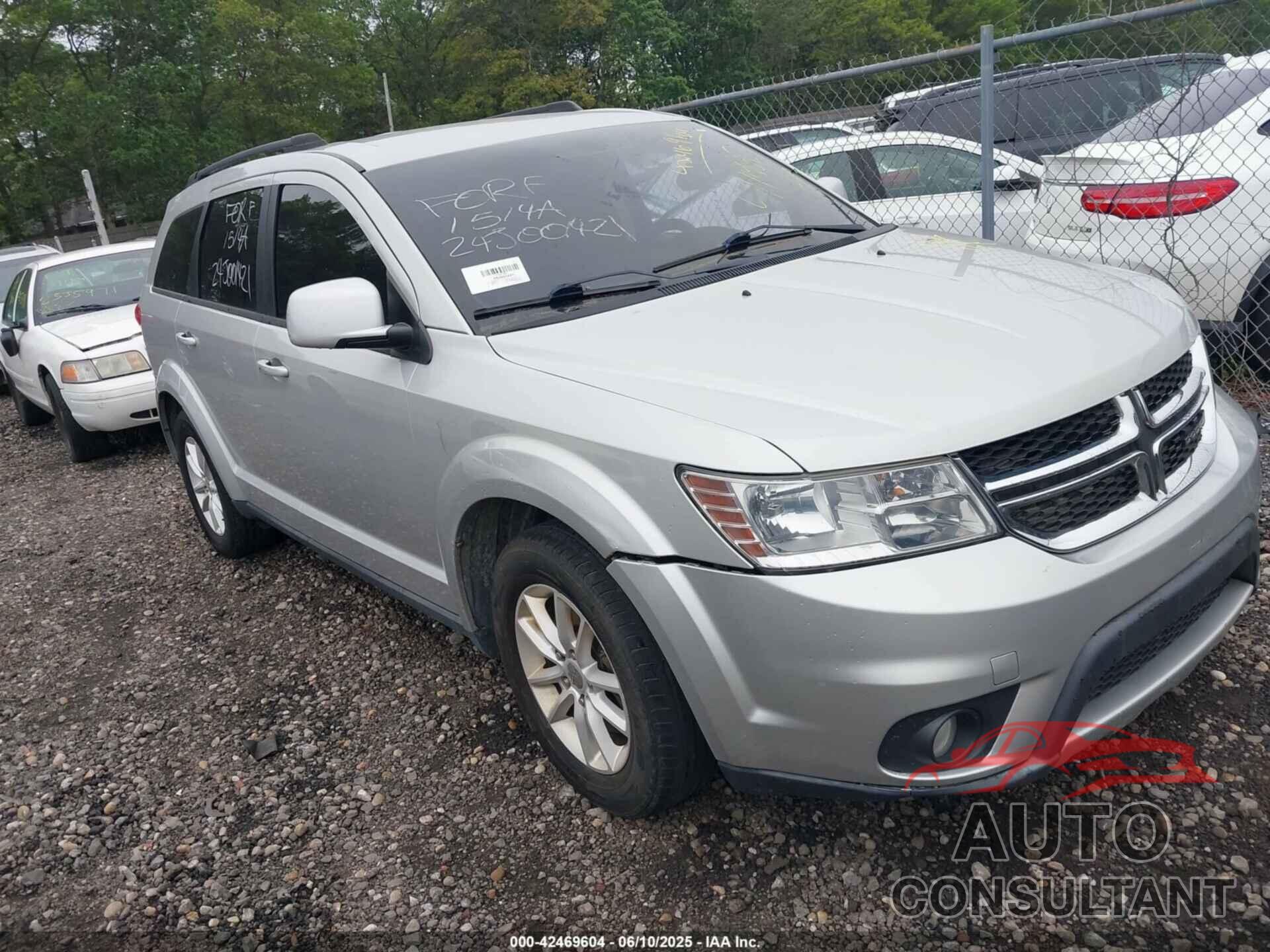 DODGE JOURNEY 2013 - 3C4PDDBG0DT631683