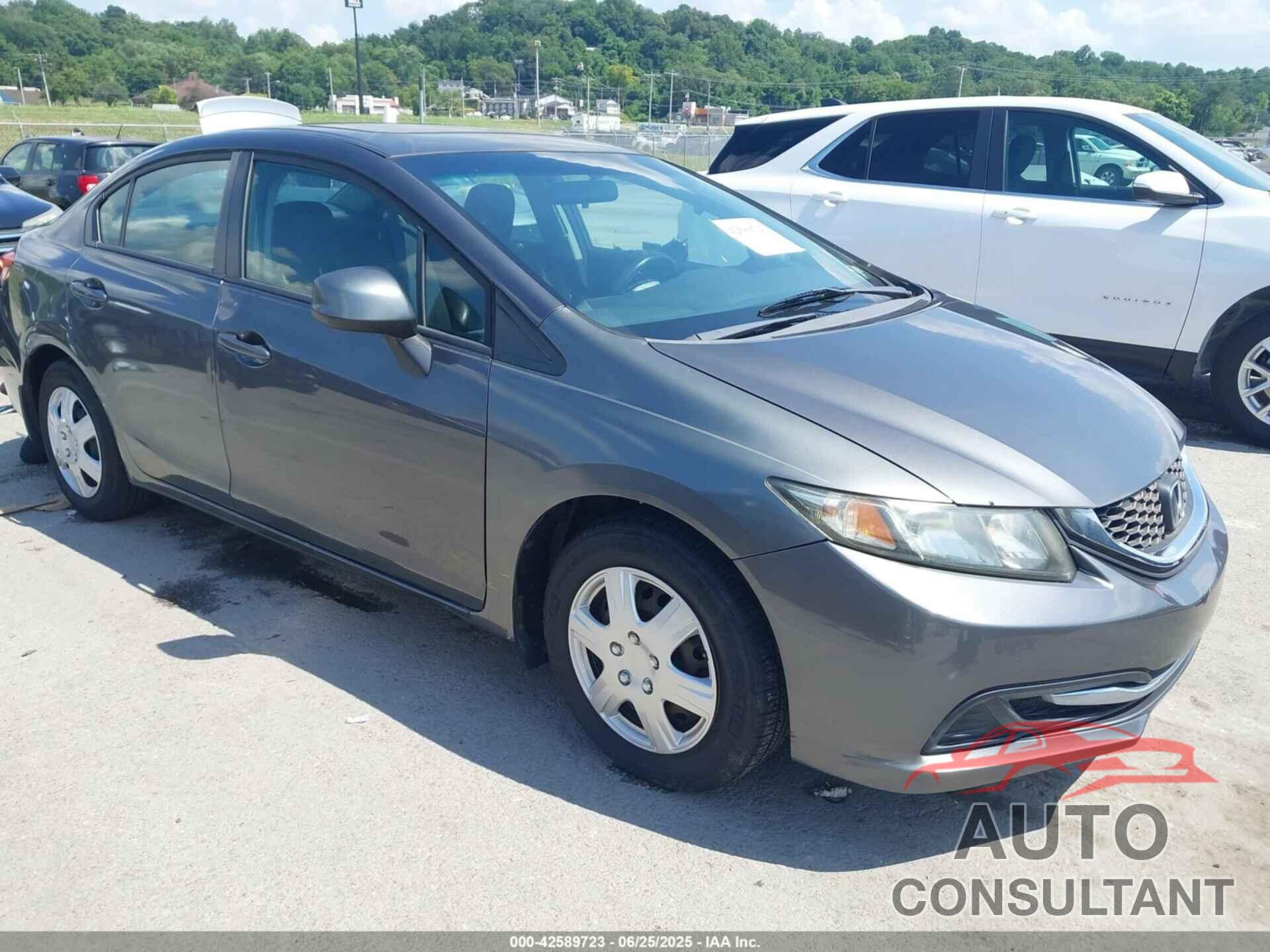 HONDA CIVIC 2013 - 2HGFB2F5XDH591217