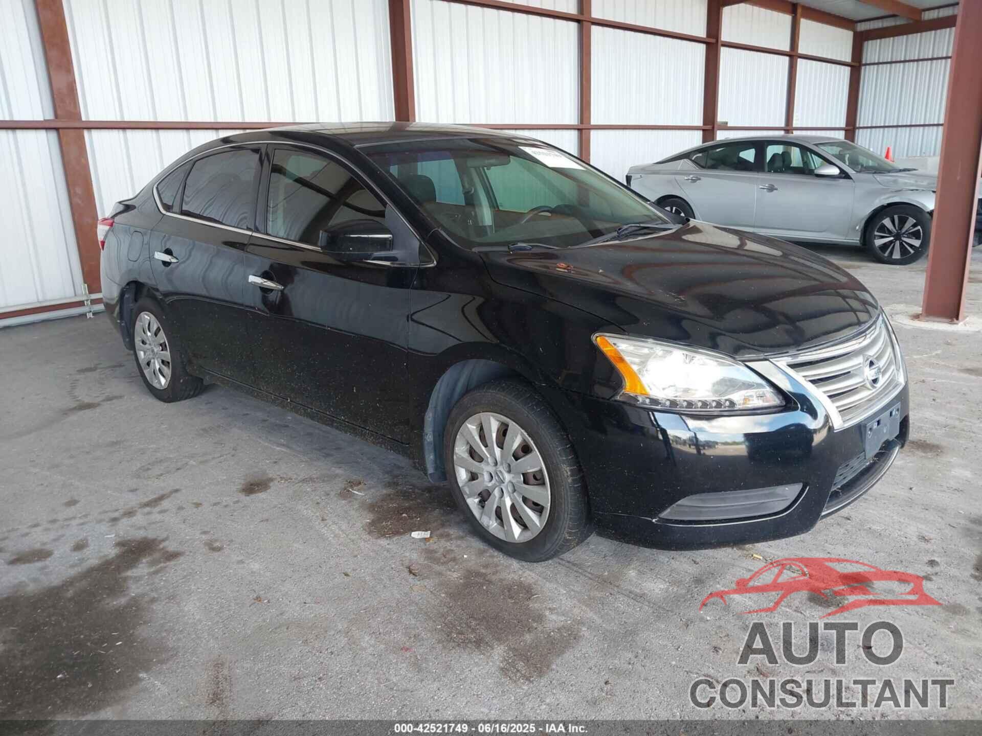 NISSAN SENTRA 2015 - 3N1AB7AP1FY252599