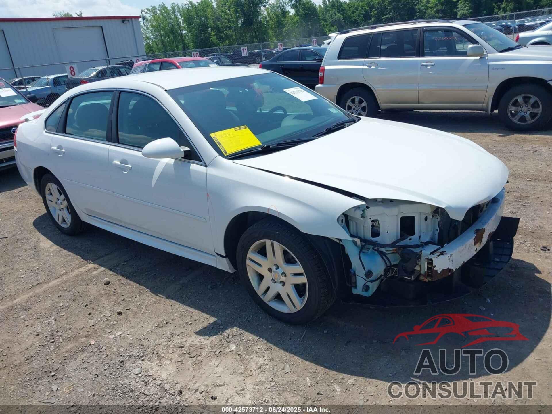 CHEVROLET IMPALA 2012 - 2G1WB5E36C1128023