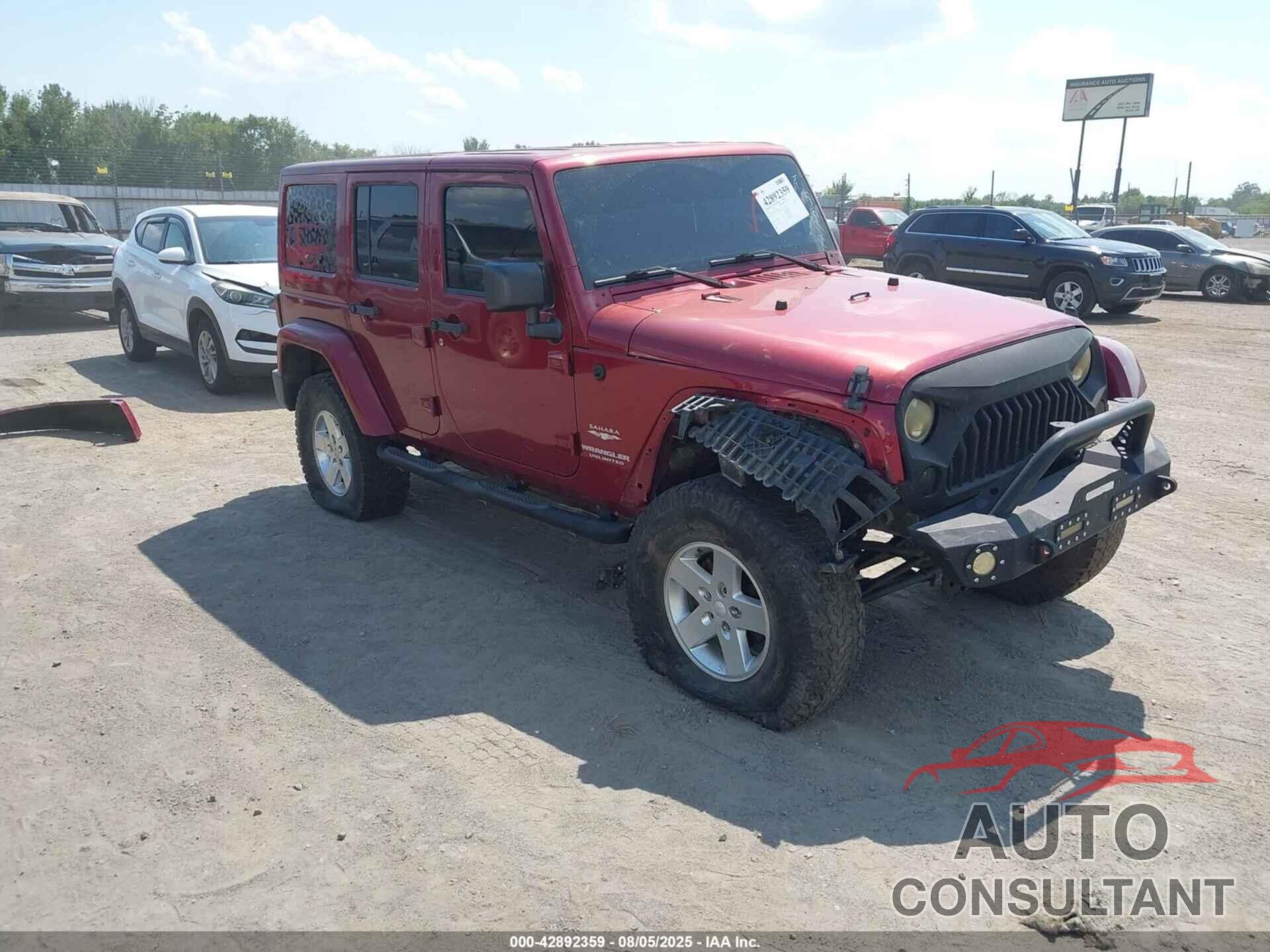 JEEP WRANGLER UNLIMITED 2012 - 1C4BJWEG5CL104064