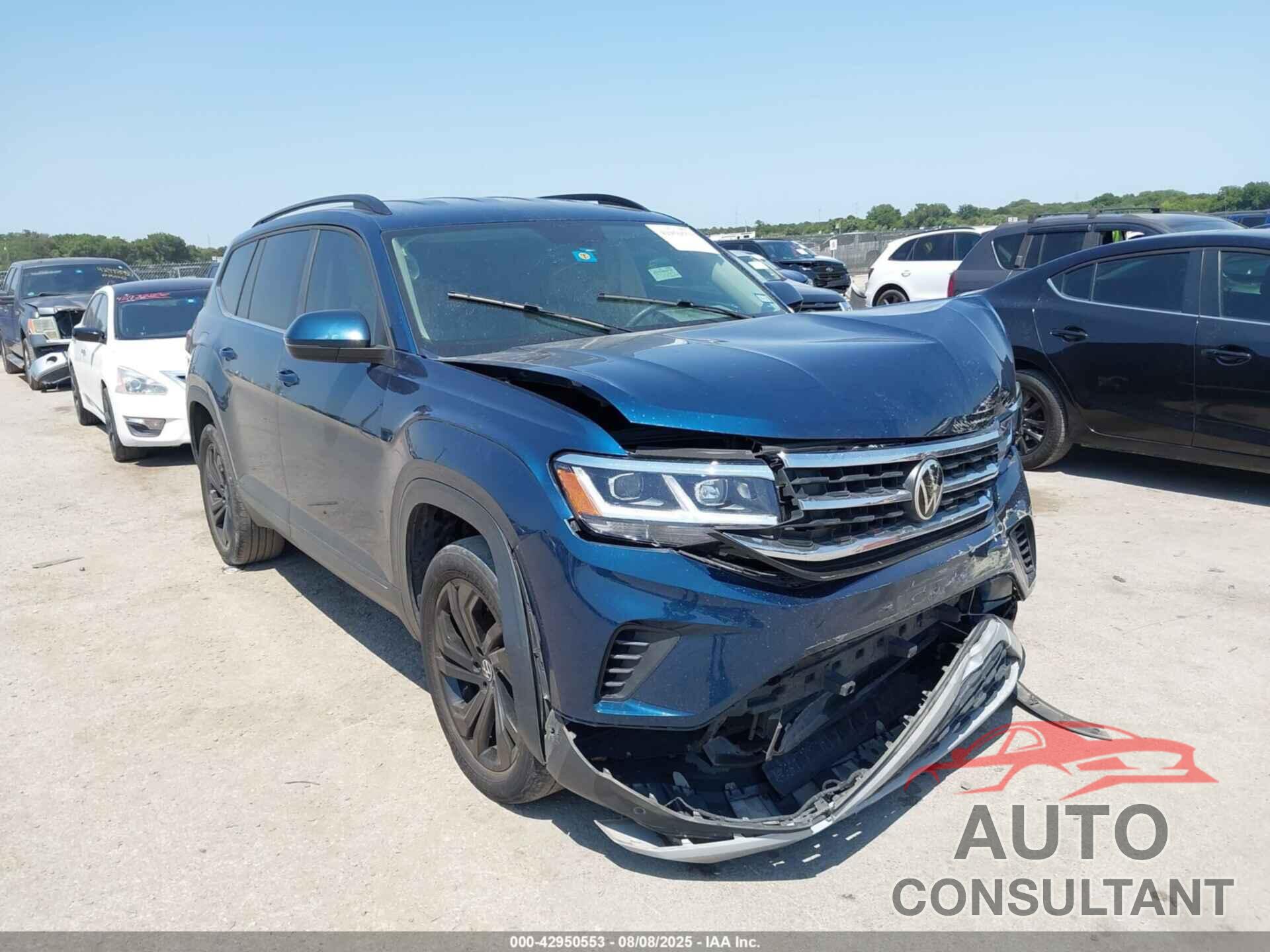 VOLKSWAGEN ATLAS 2022 - 1V2WR2CA8NC536585