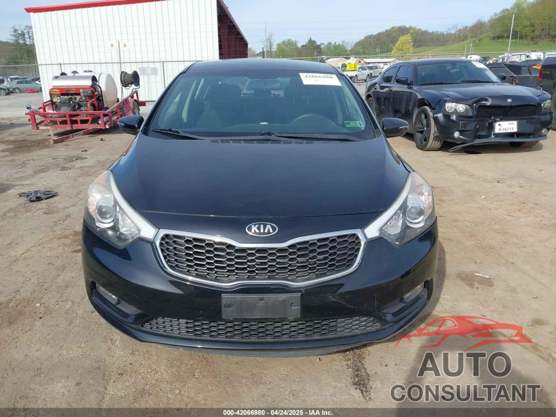 KIA FORTE 2016 - KNAFK5A88G5585328