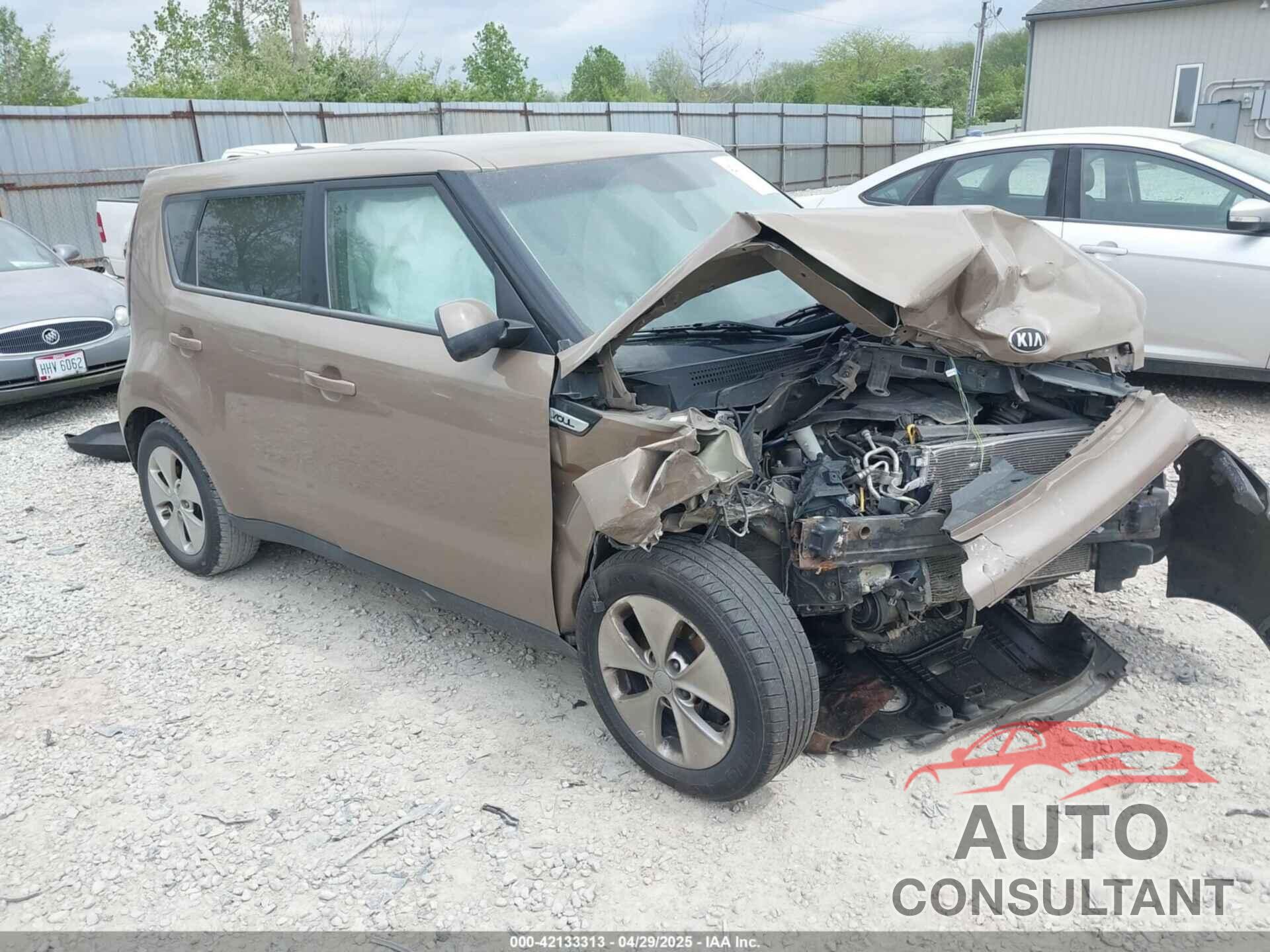 KIA SOUL 2015 - KNDJN2A23F7226616