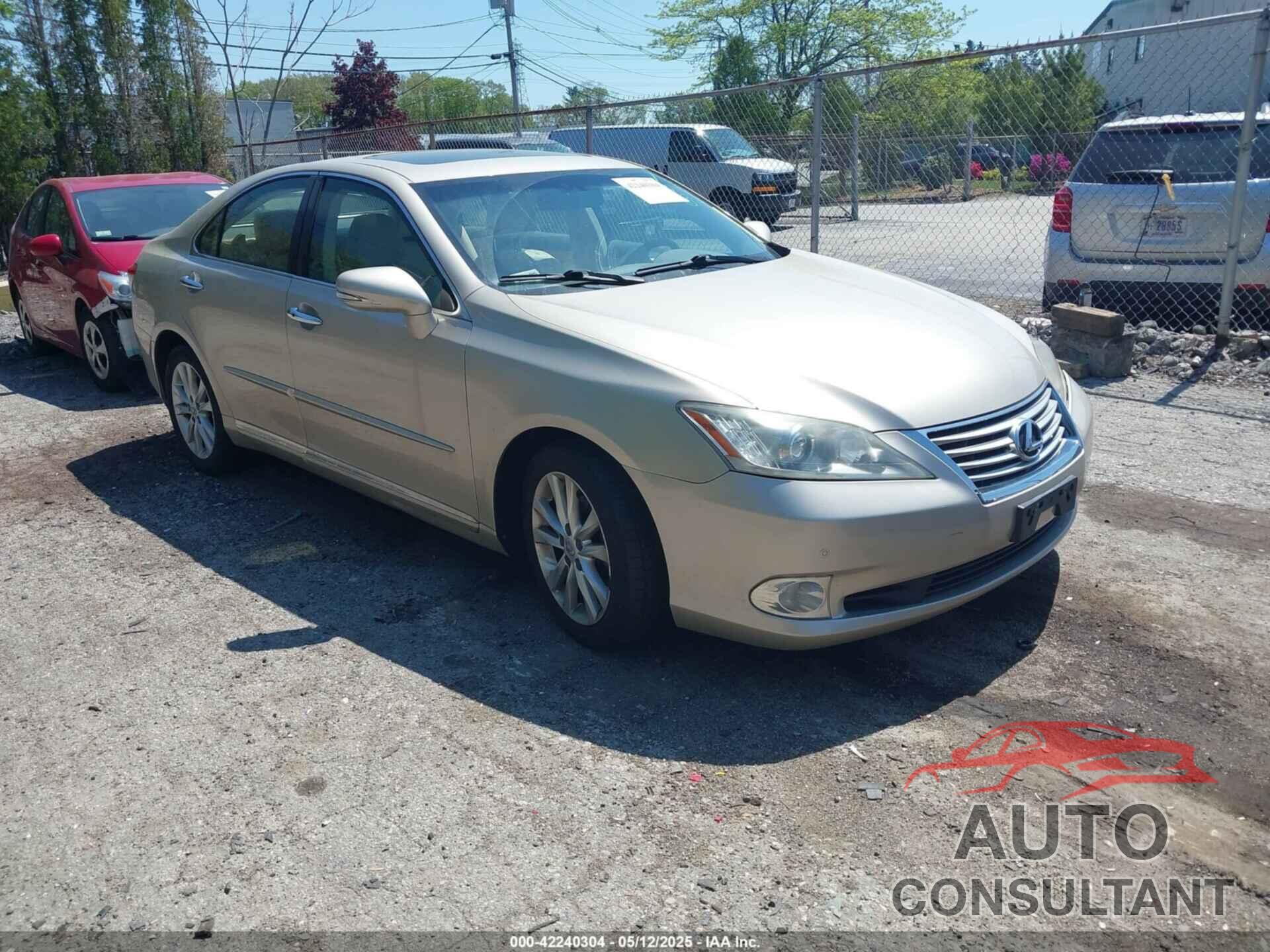 LEXUS ES 350 2011 - JTHBK1EG5B2443698