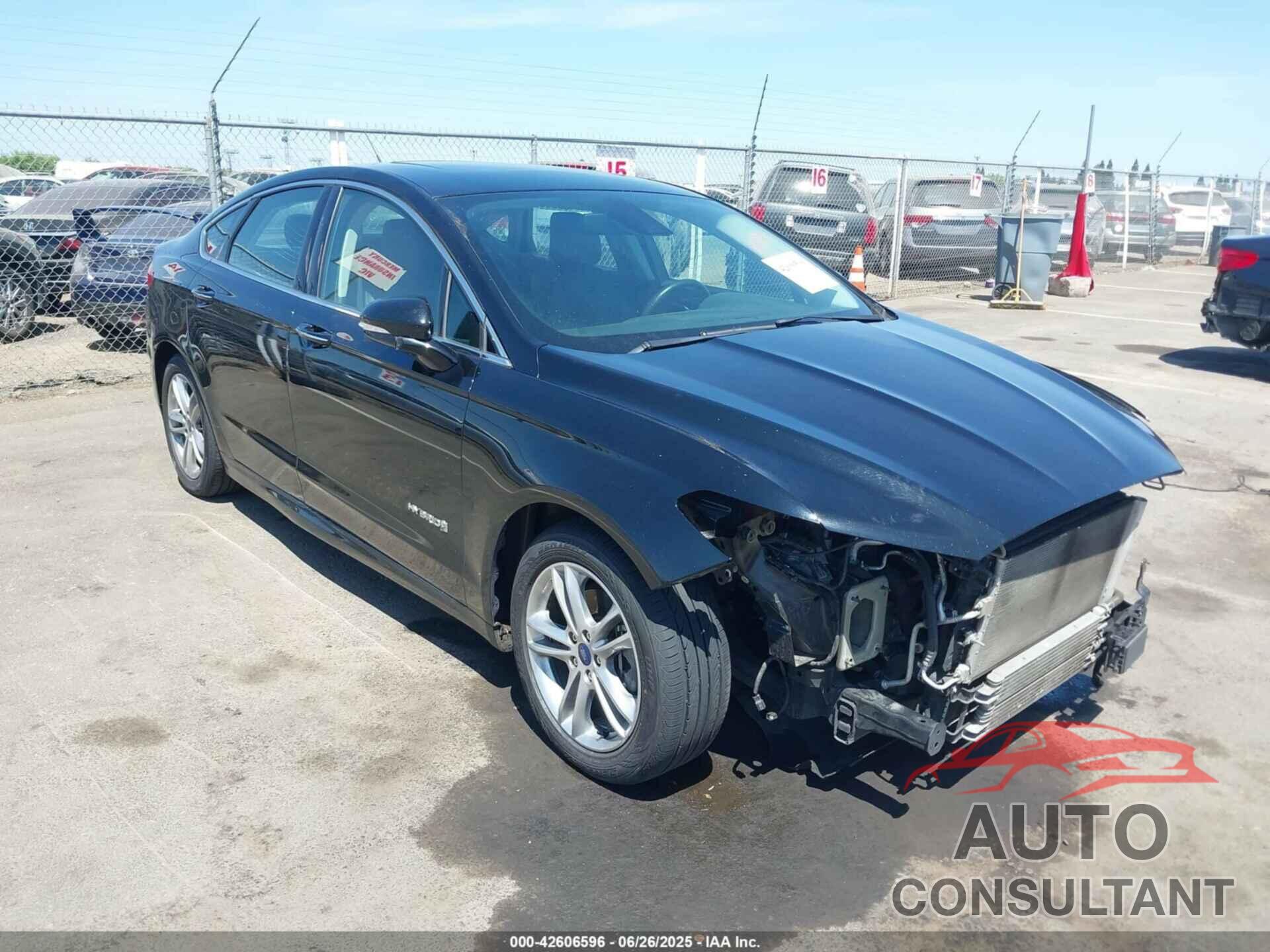 FORD FUSION HYBRID 2016 - 3FA6P0RUXGR123445