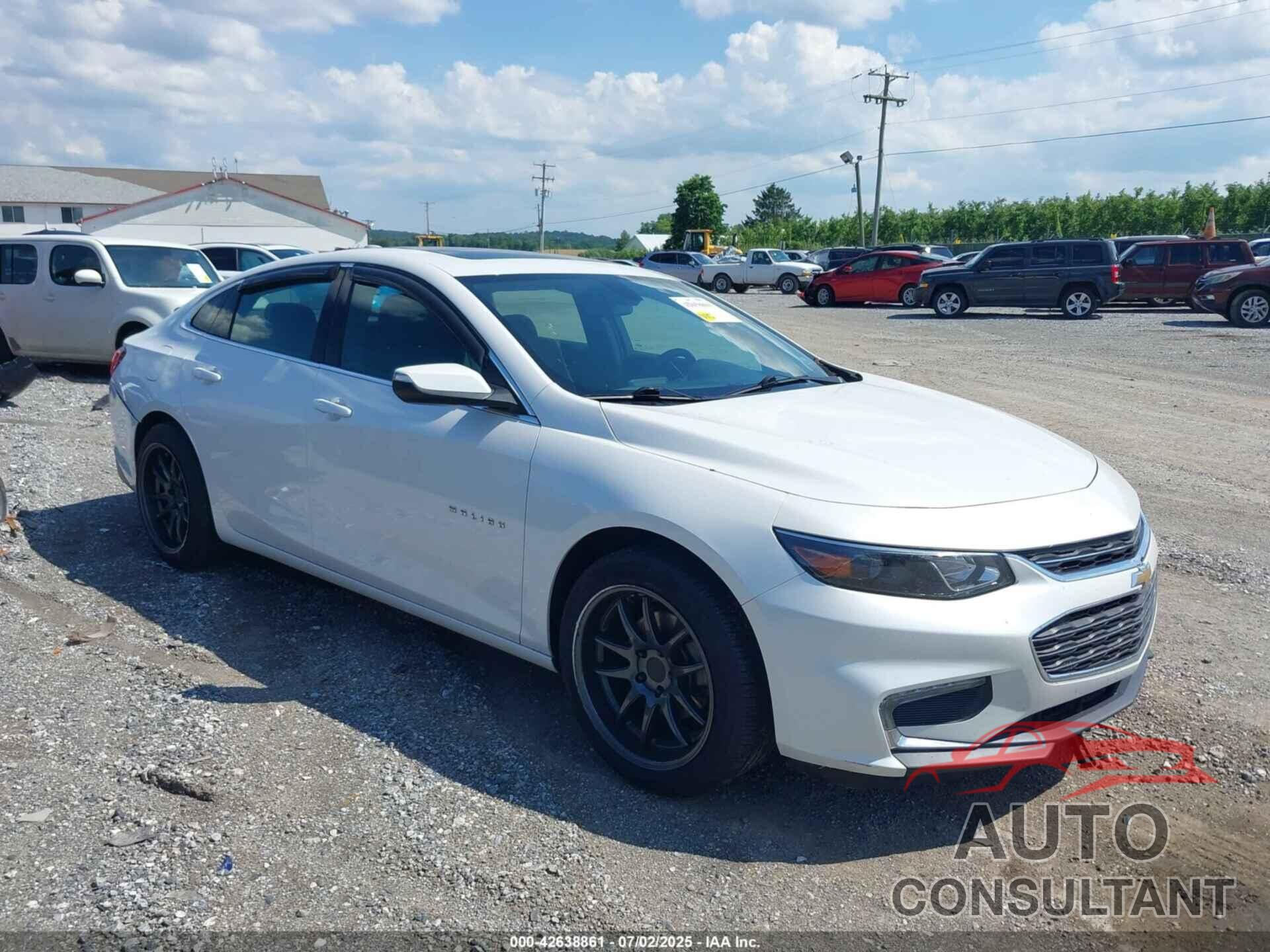 CHEVROLET MALIBU 2017 - 1G1ZE5ST5HF291593