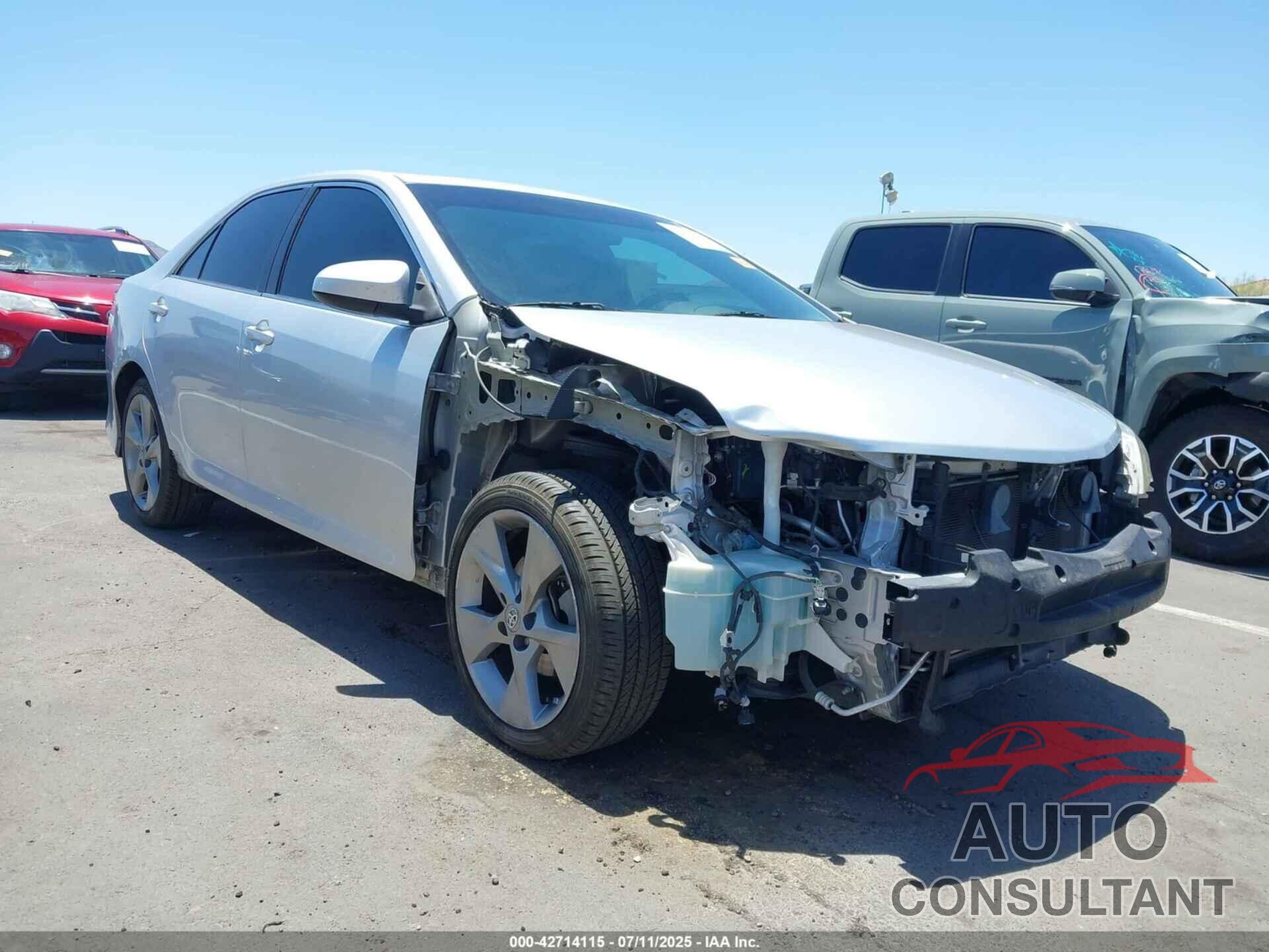 TOYOTA CAMRY 2012 - 4T1BK1FK2CU006151