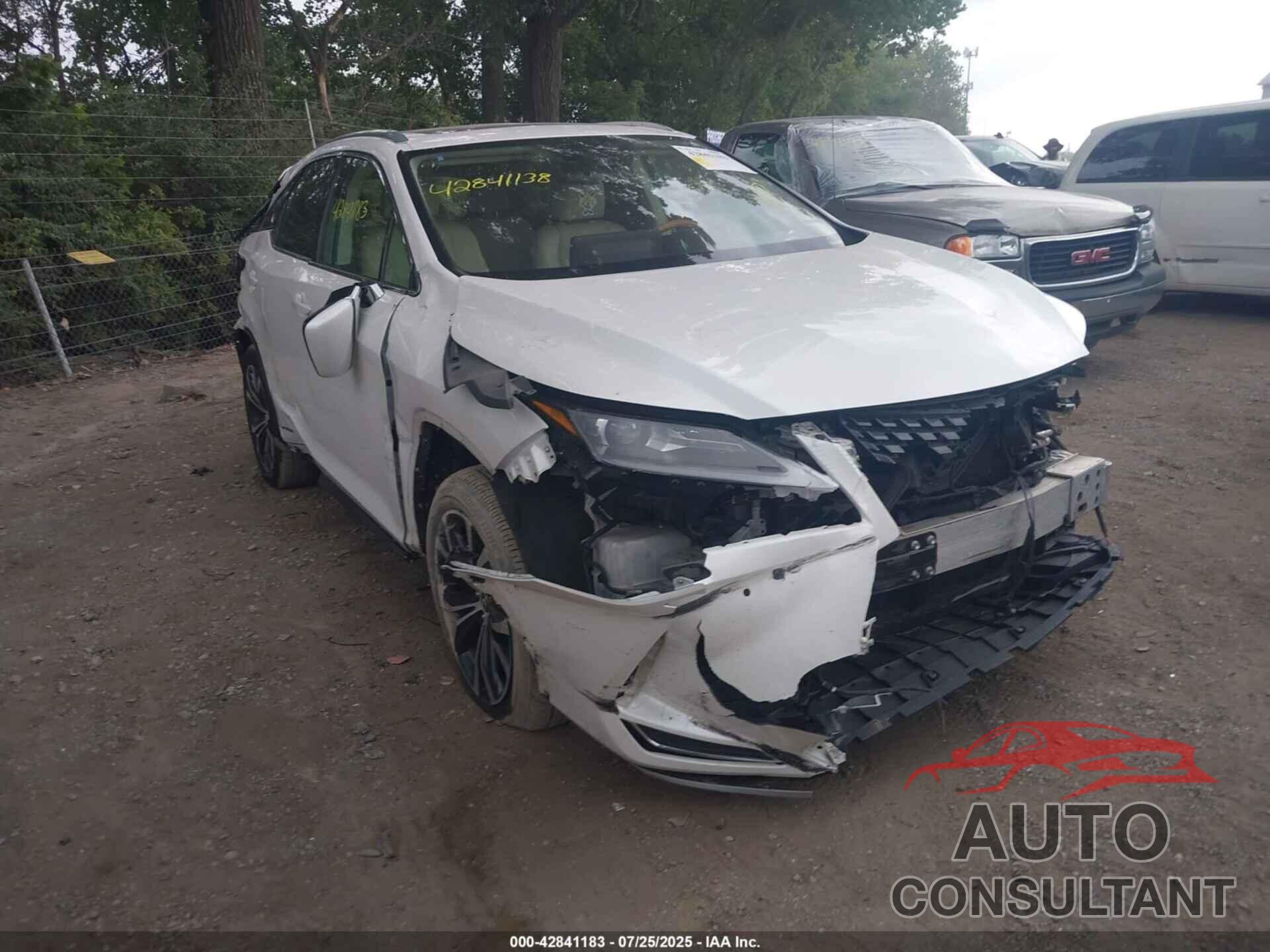LEXUS RX 450H 2020 - 2T2HGMDA4LC054139