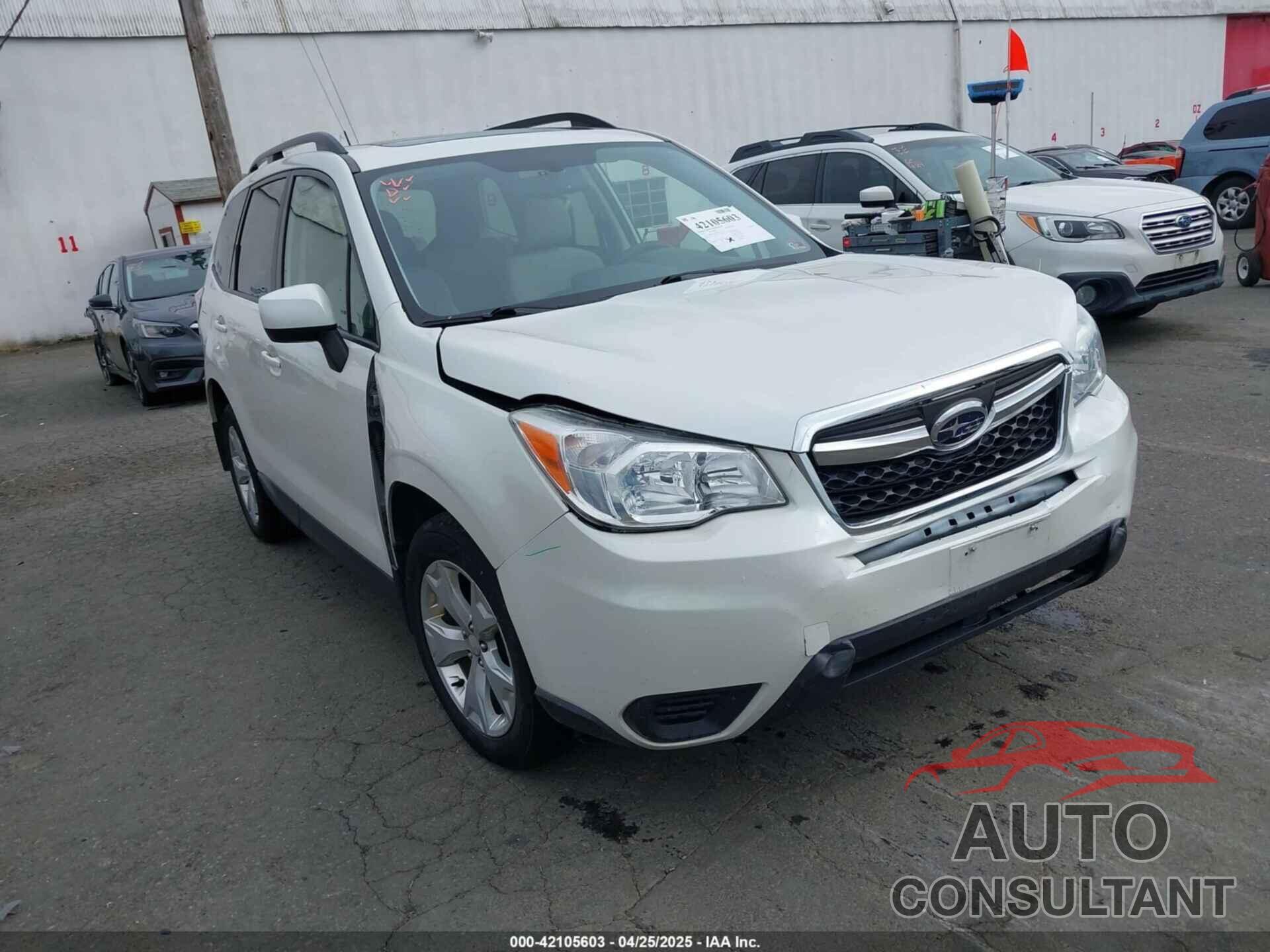 SUBARU FORESTER 2015 - JF2SJADC1FH472879