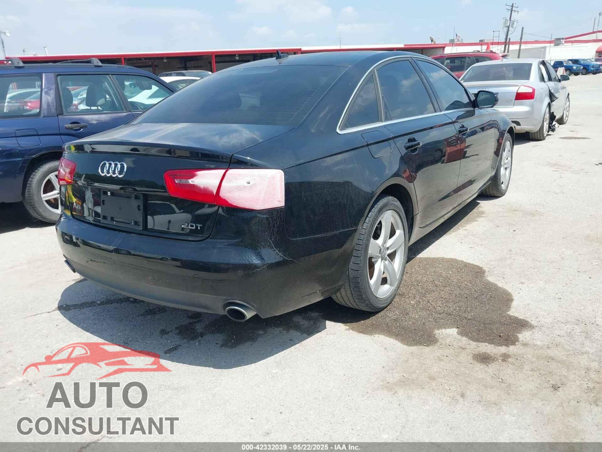AUDI A6 2012 - WAUDFAFC6CN155003