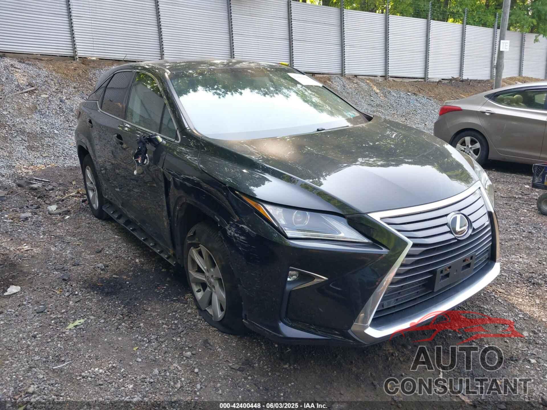 LEXUS RX 350 2016 - 2T2ZZMCA6GC030530