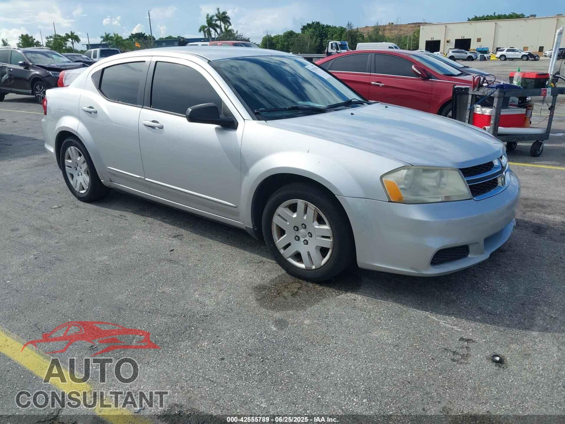 DODGE AVENGER 2011 - 1B3BD4FB0BN586767