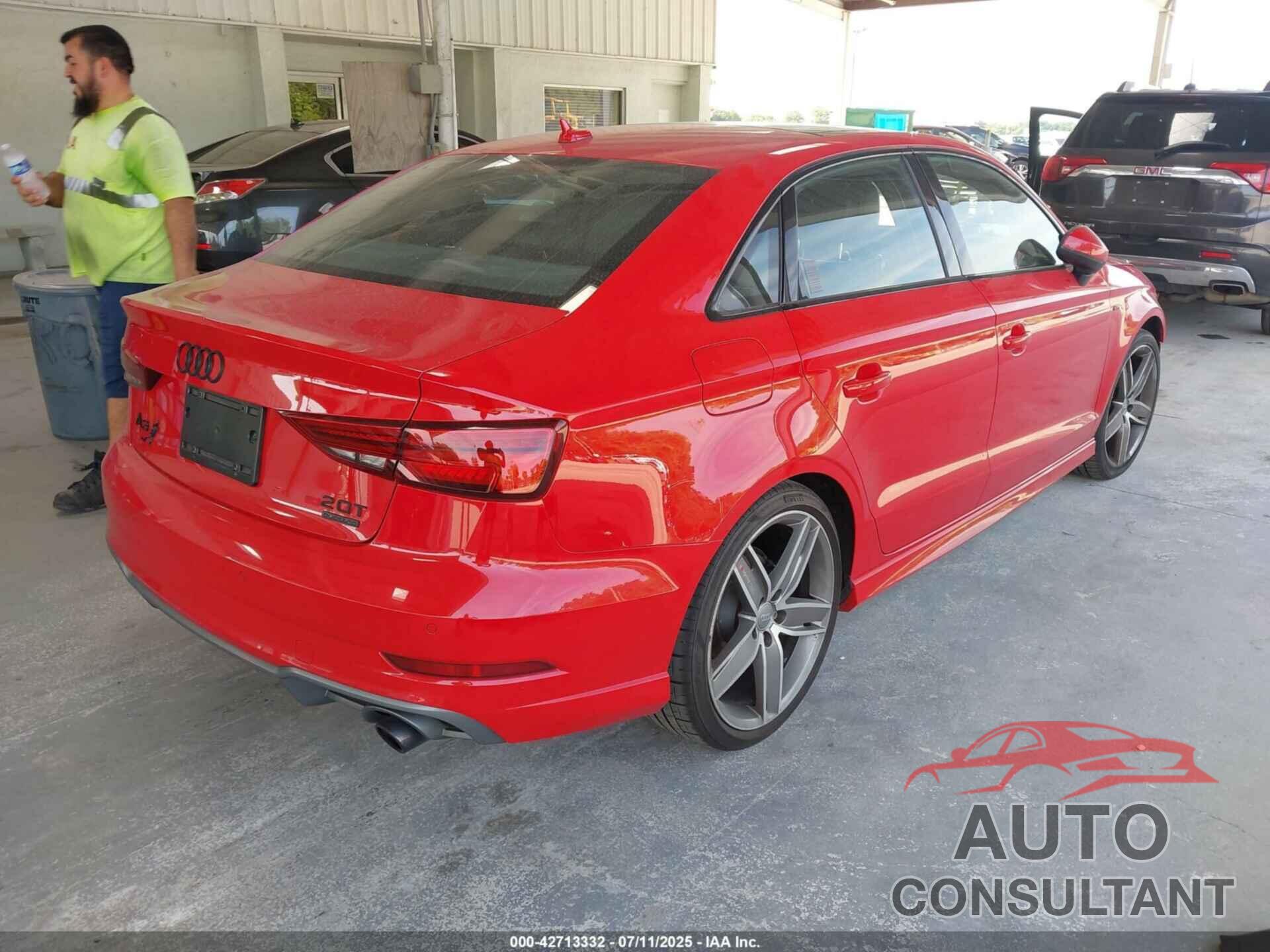 AUDI A3 2017 - WAUJ8GFF2H1017340