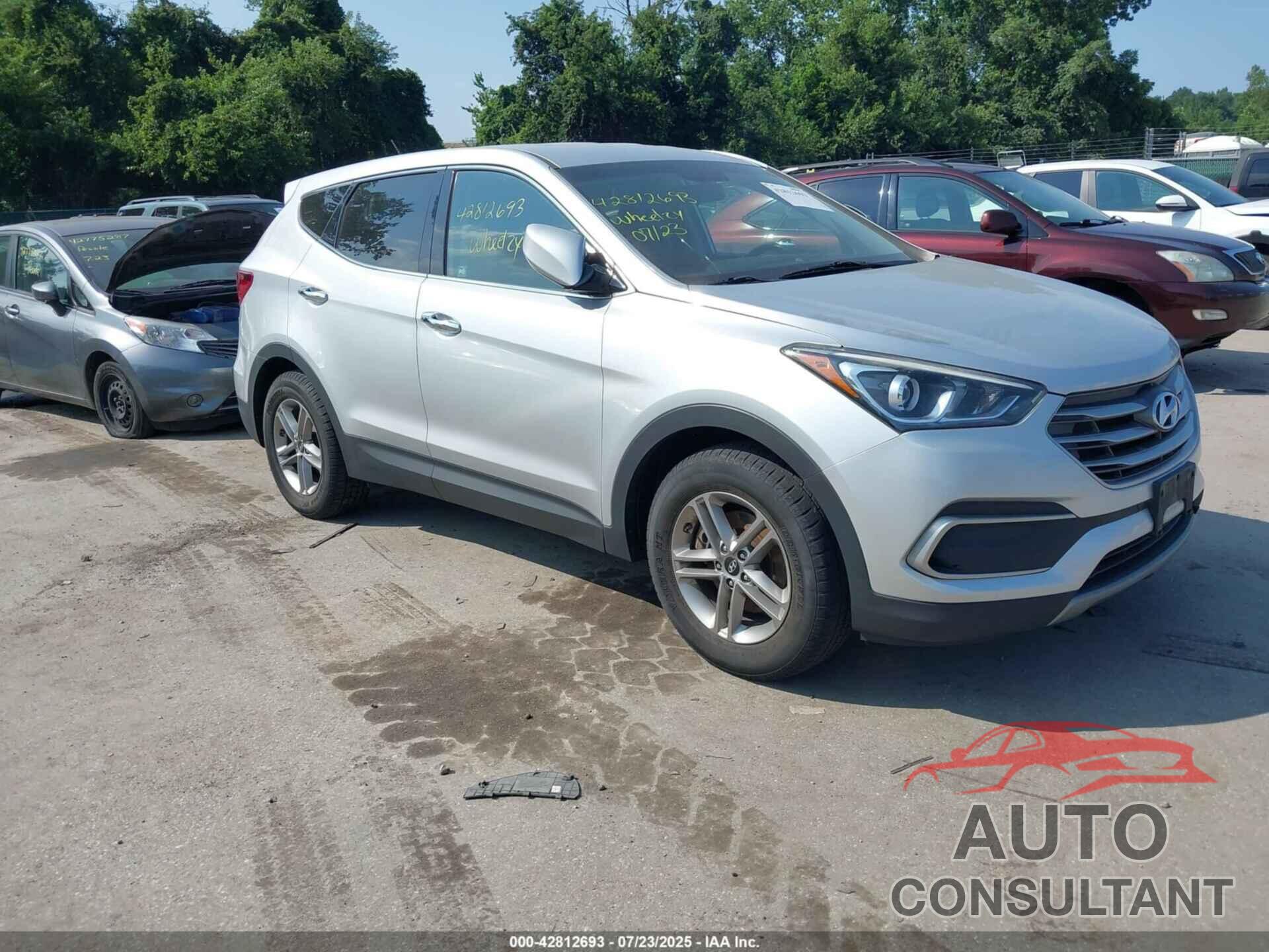HYUNDAI SANTA FE SPORT 2018 - 5XYZTDLB4JG525870