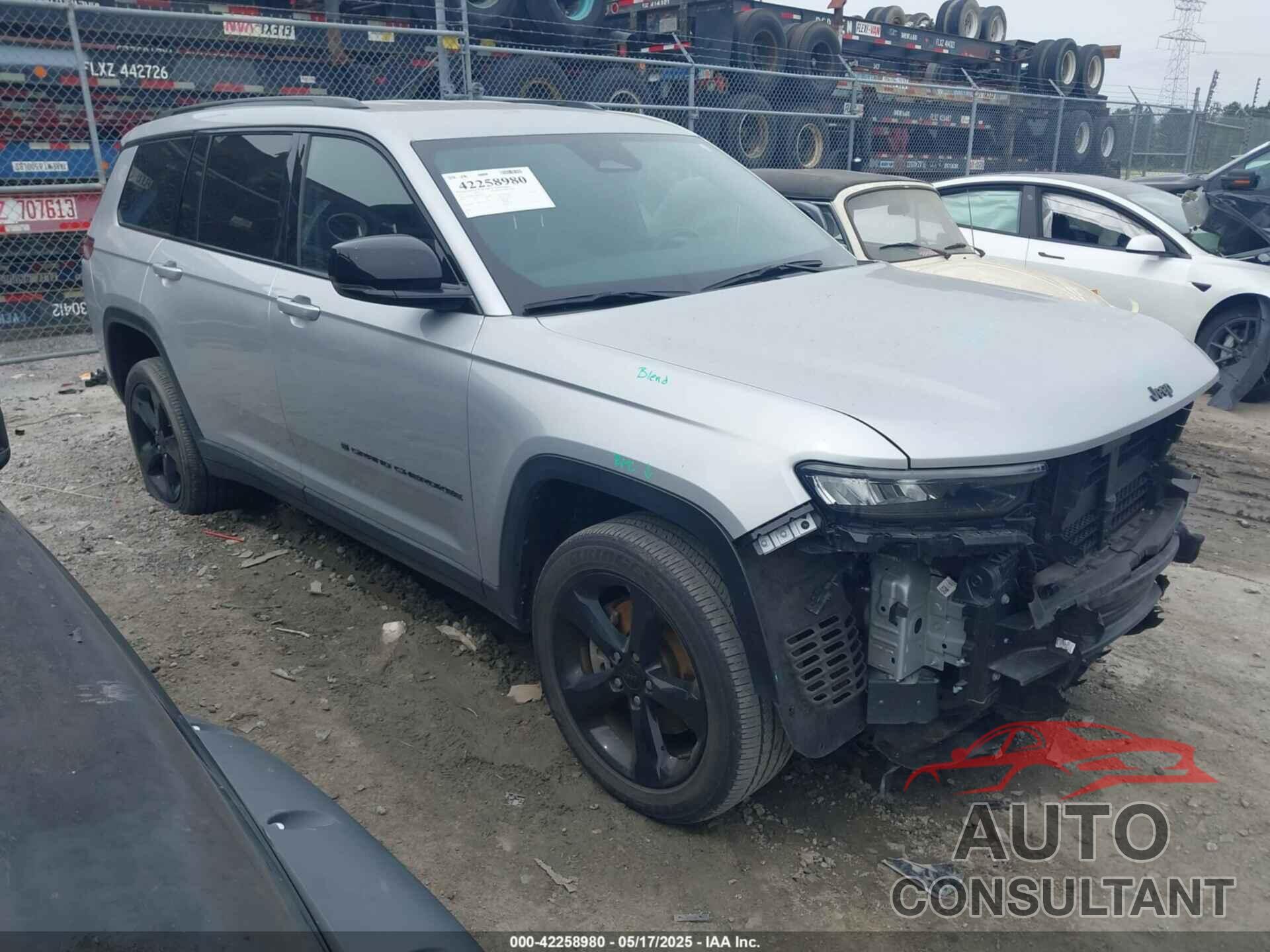 JEEP GRAND CHEROKEE L 2022 - 1C4RJJAG2N8581581