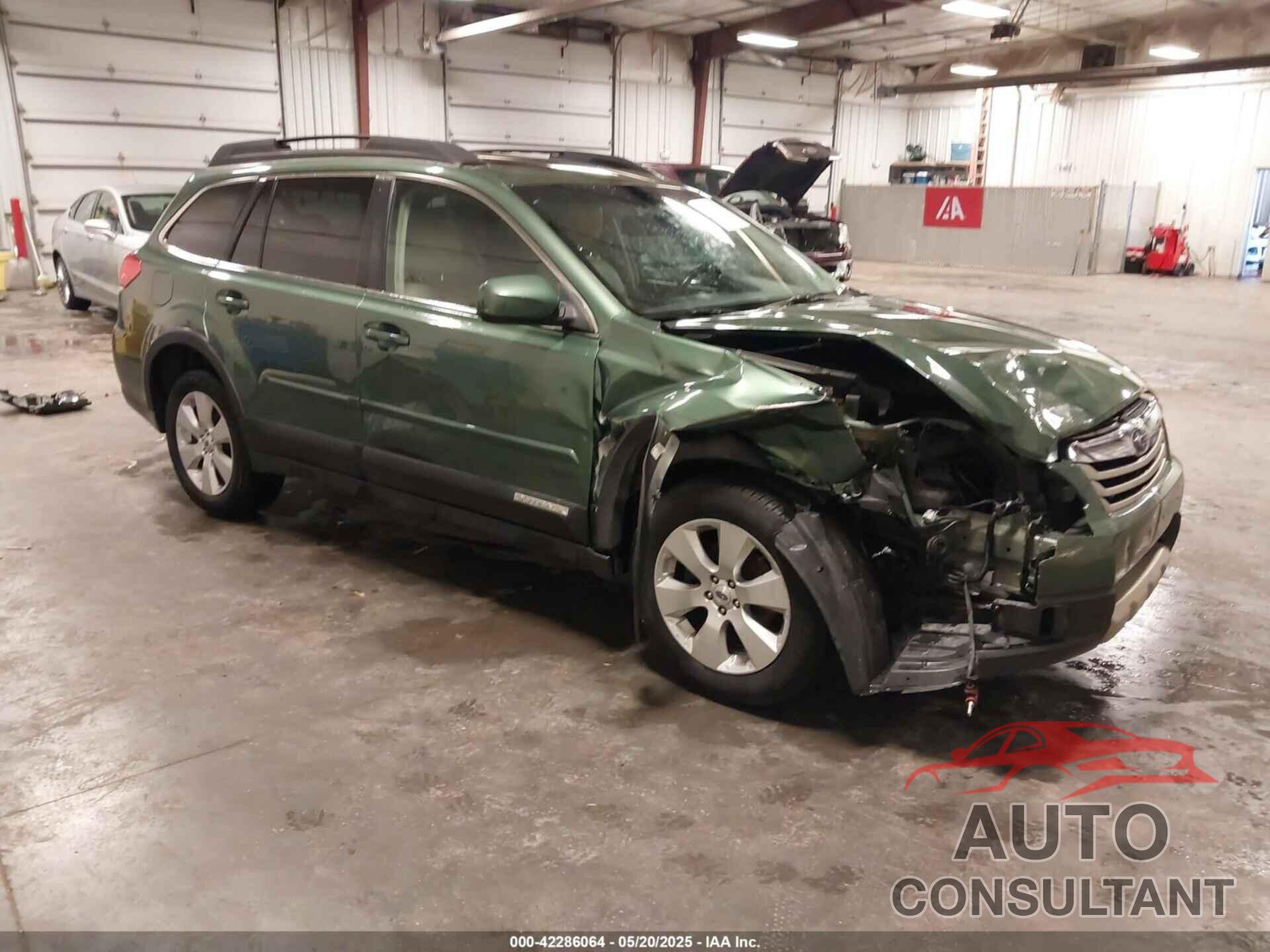 SUBARU OUTBACK 2011 - 4S4BRCKC0B3418692