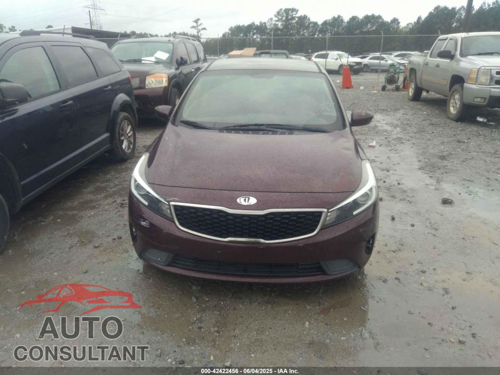 KIA FORTE 2017 - 3KPFK4A74HE084737