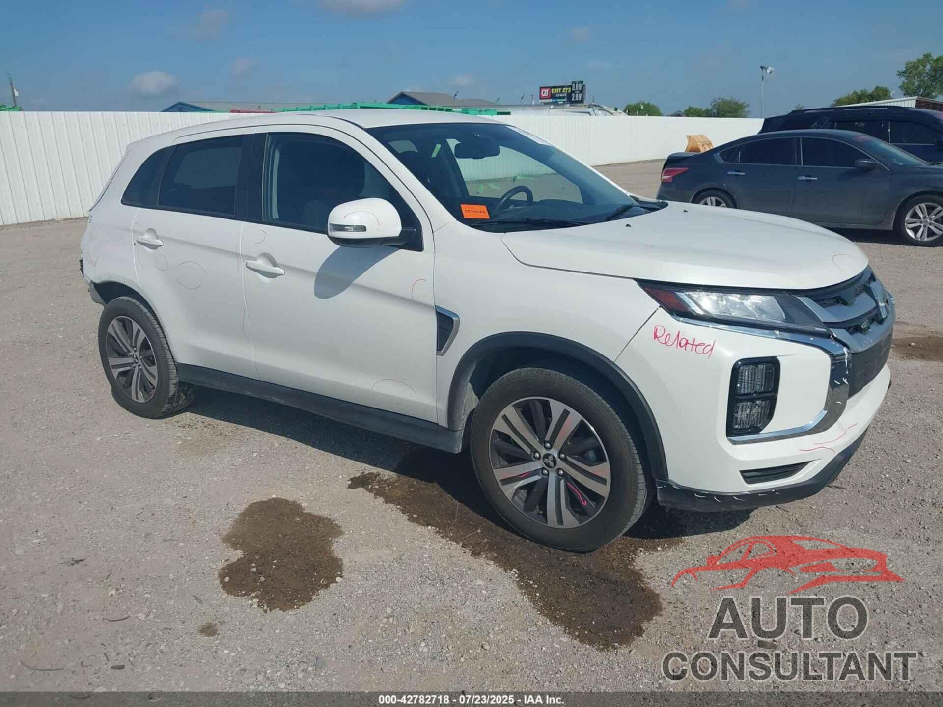 MITSUBISHI OUTLANDER SPORT 2021 - JA4APVAU2MU013100