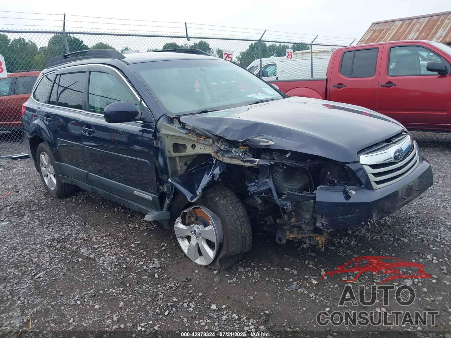 SUBARU OUTBACK 2012 - 4S4BRBLC0C3237313