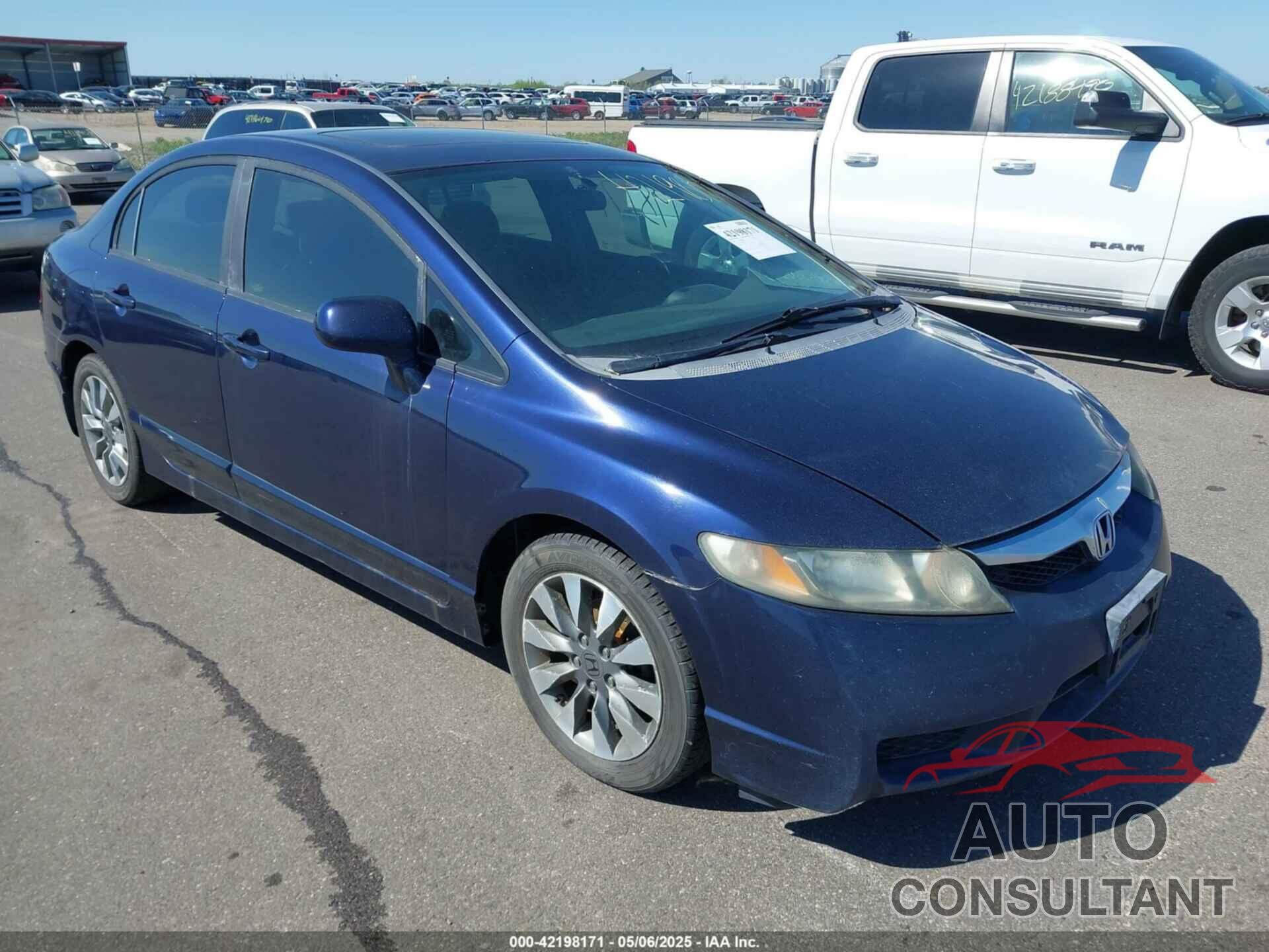 HONDA CIVIC 2009 - 19XFA16869E001331