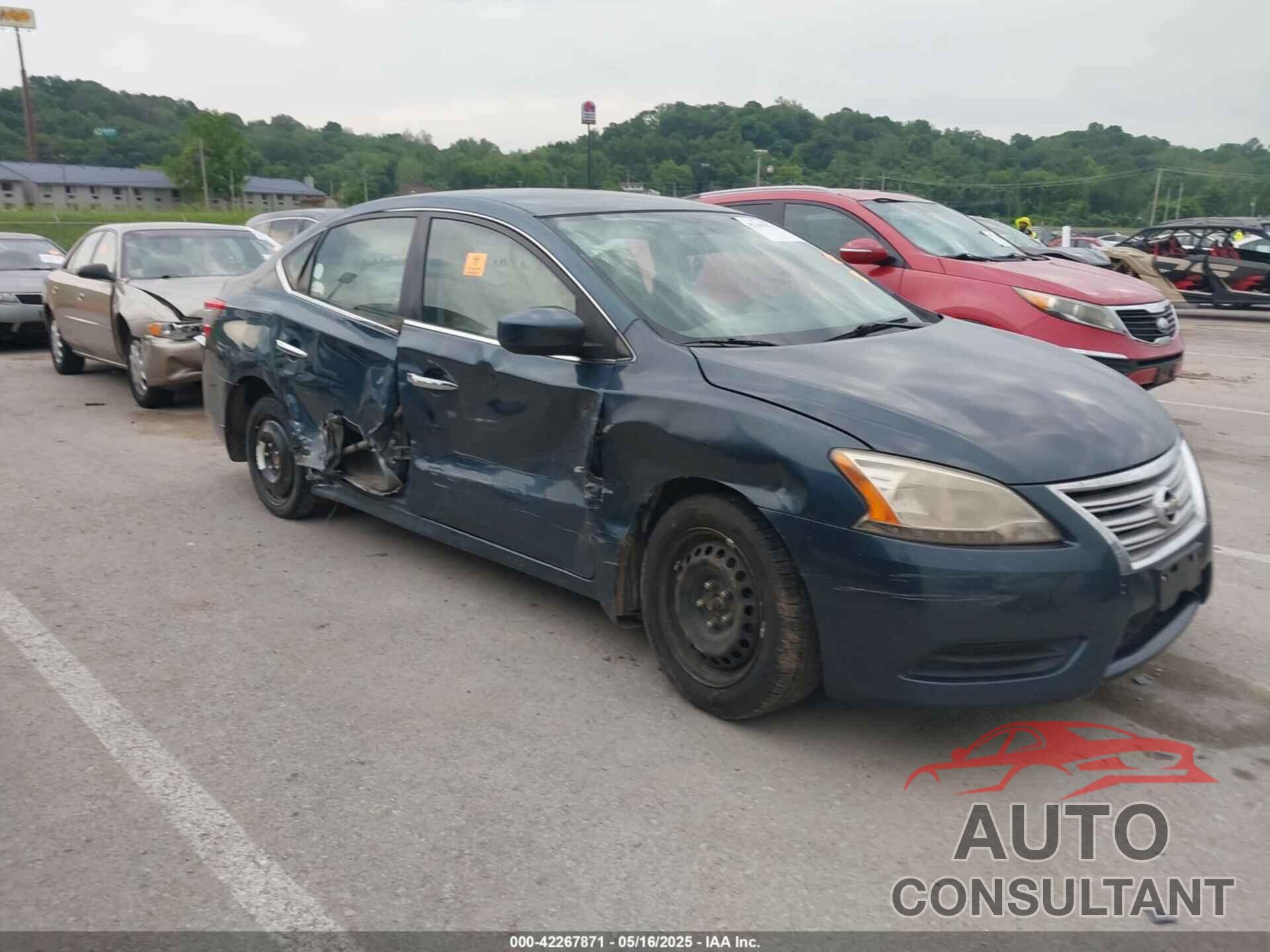 NISSAN SENTRA 2015 - 3N1AB7AP5FY268904