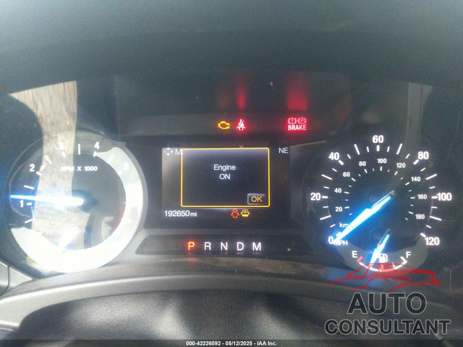 FORD EXPEDITION EL 2016 - 1FMJK1JT0GEF28286
