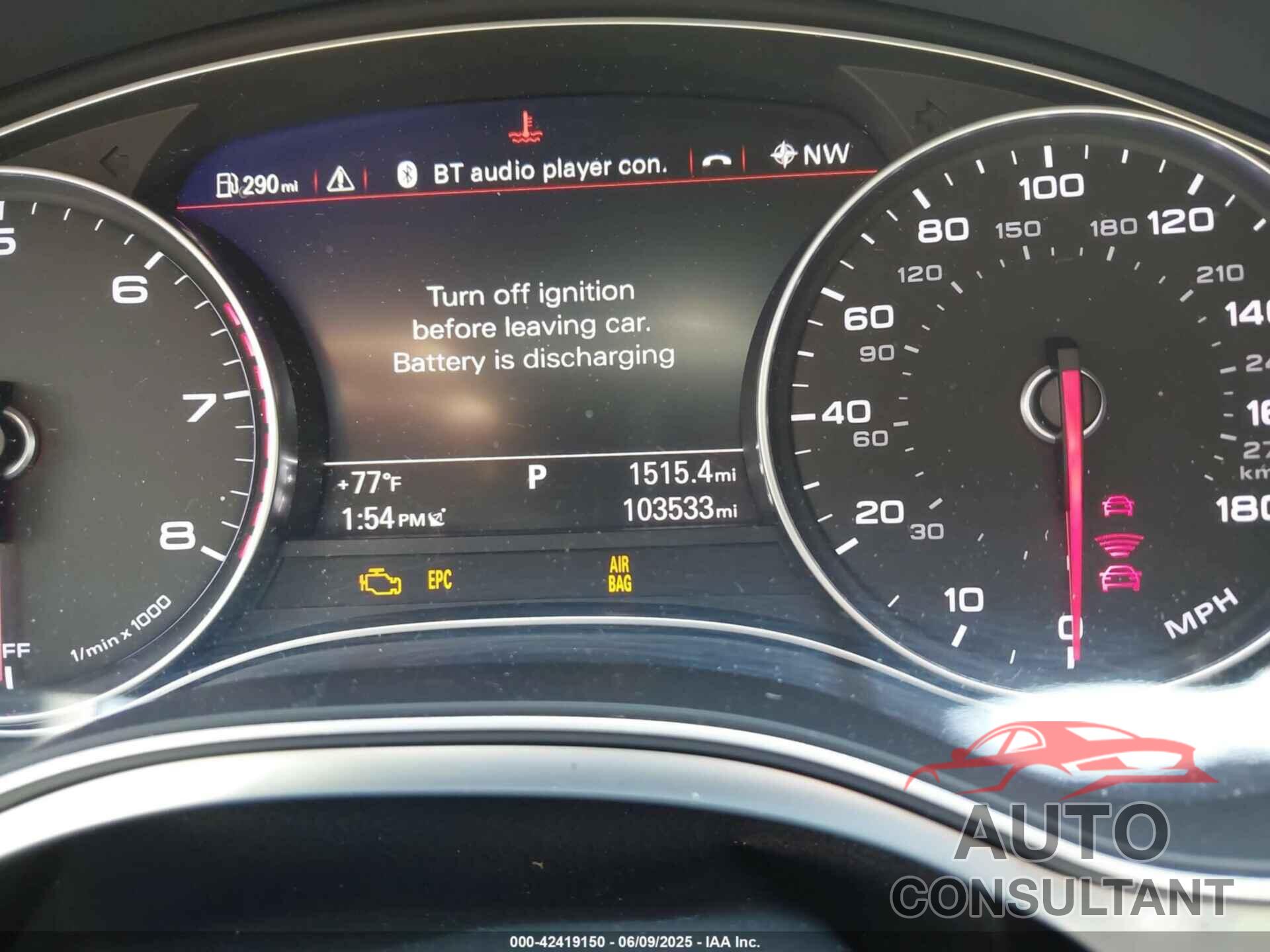 AUDI A7 2016 - WAU2GAFC5GN023263
