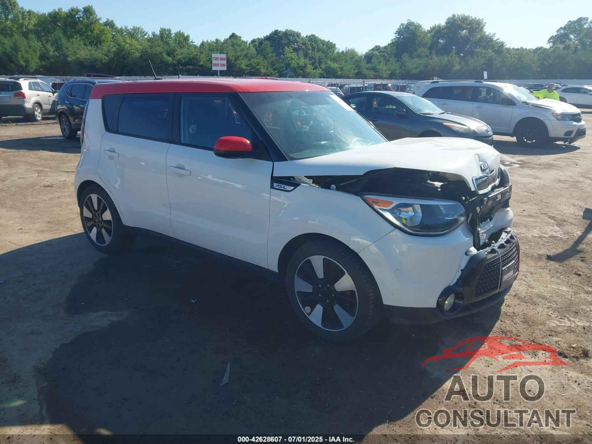 KIA SOUL 2016 - KNDJP3A5XG7375536