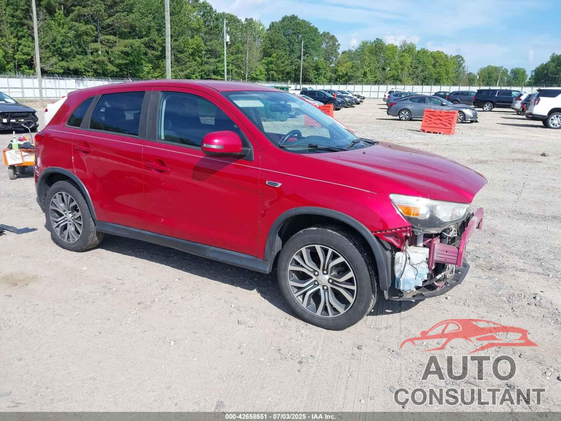 MITSUBISHI OUTLANDER SPORT 2016 - JA4AP3AU5GZ043476