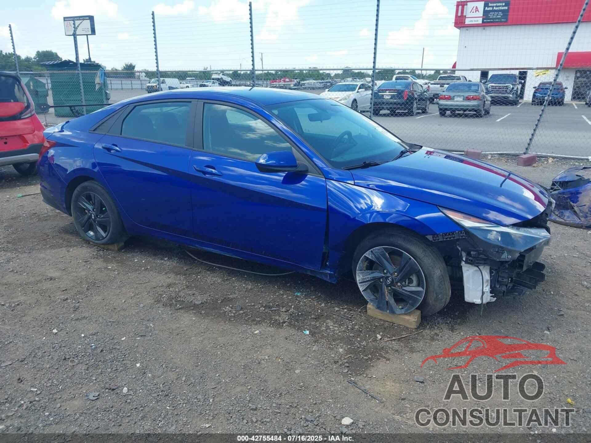HYUNDAI ELANTRA 2022 - KMHLM4AG1NU281953