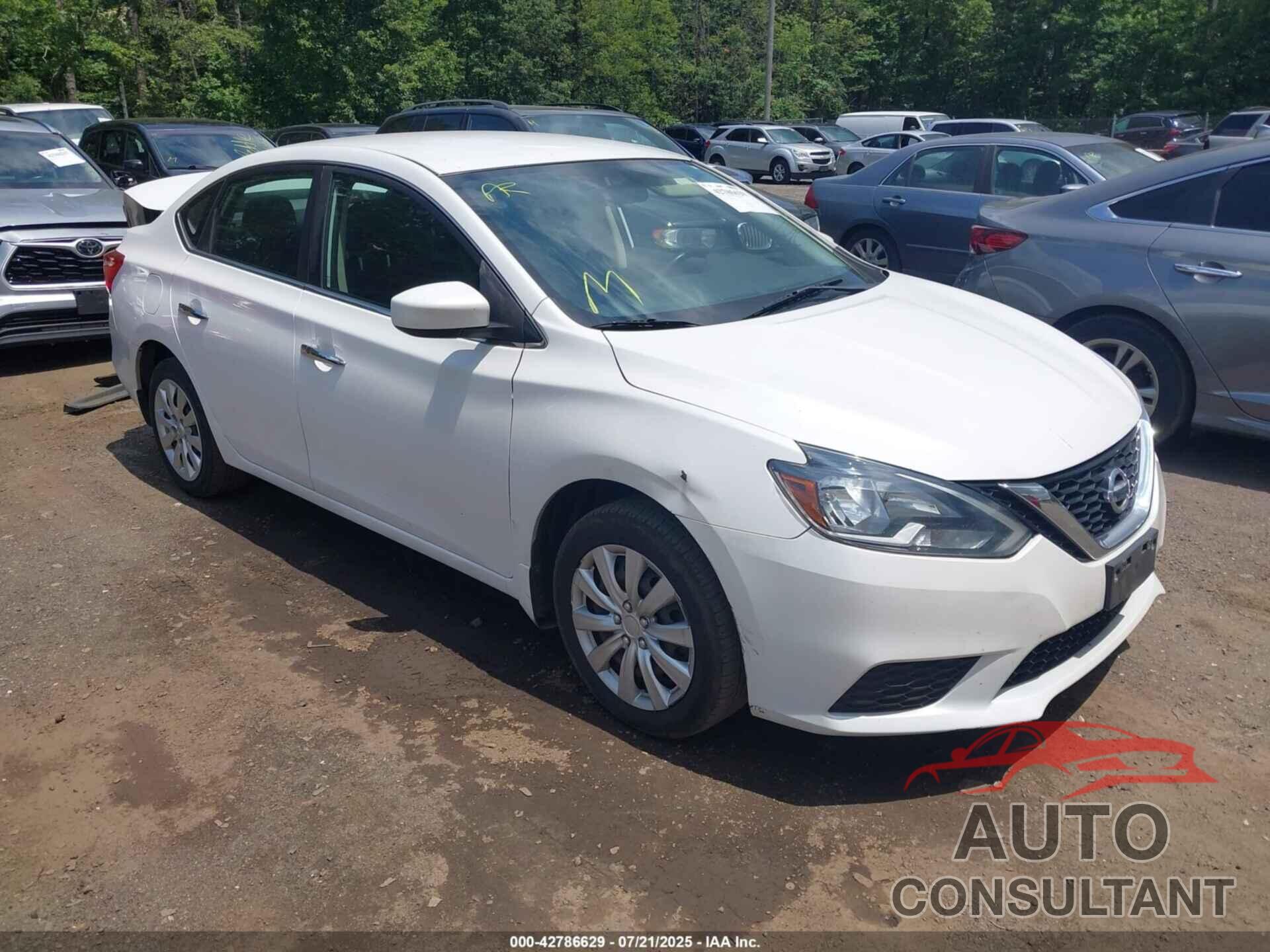 NISSAN SENTRA 2016 - 3N1AB7AP8GL671614