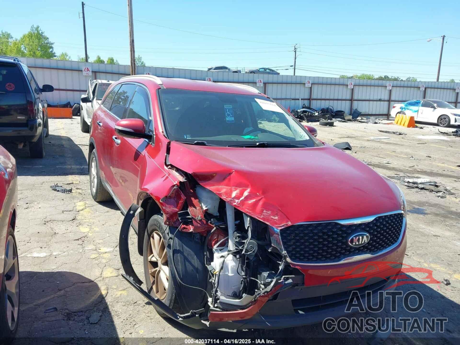 KIA SORENTO 2017 - 5XYPG4A3XHG295107