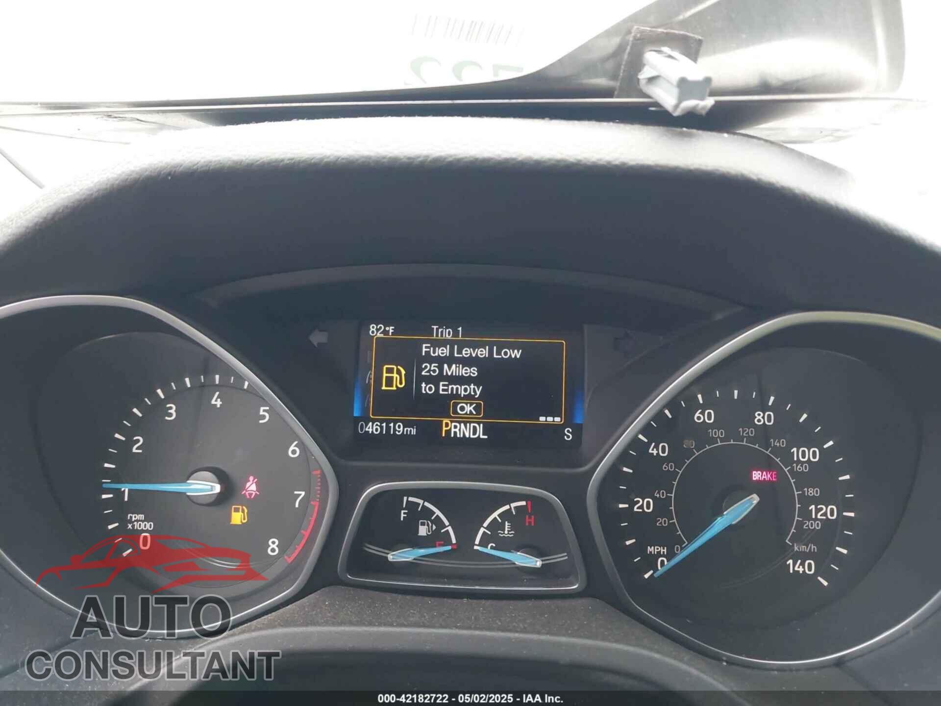 FORD FOCUS 2017 - 1FADP3F23HL325751