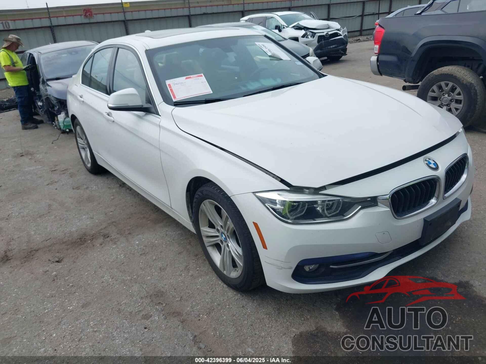 BMW 330I 2017 - WBA8B9G56HNU09120