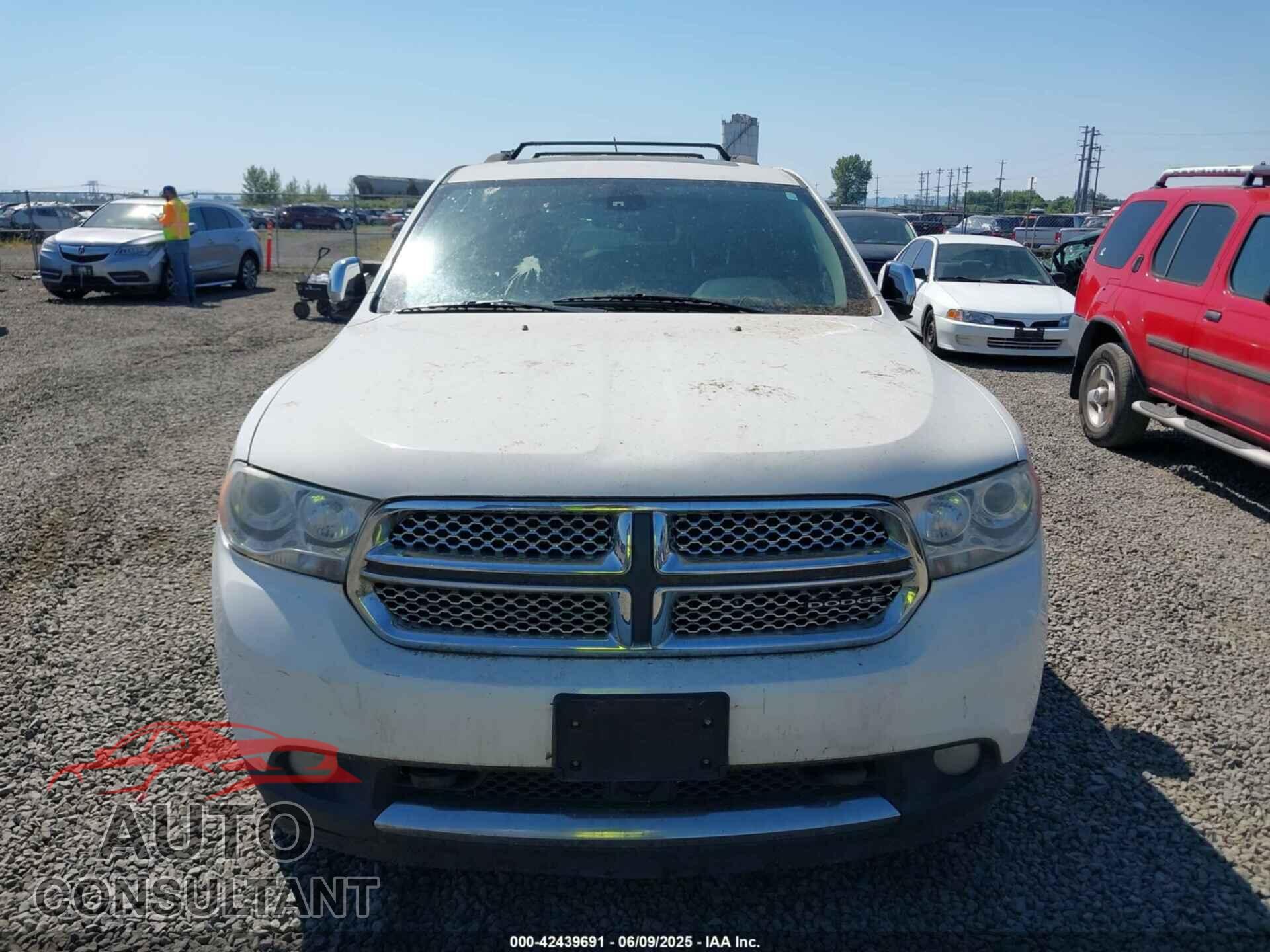DODGE DURANGO 2012 - 1C4RDJEG4CC131247