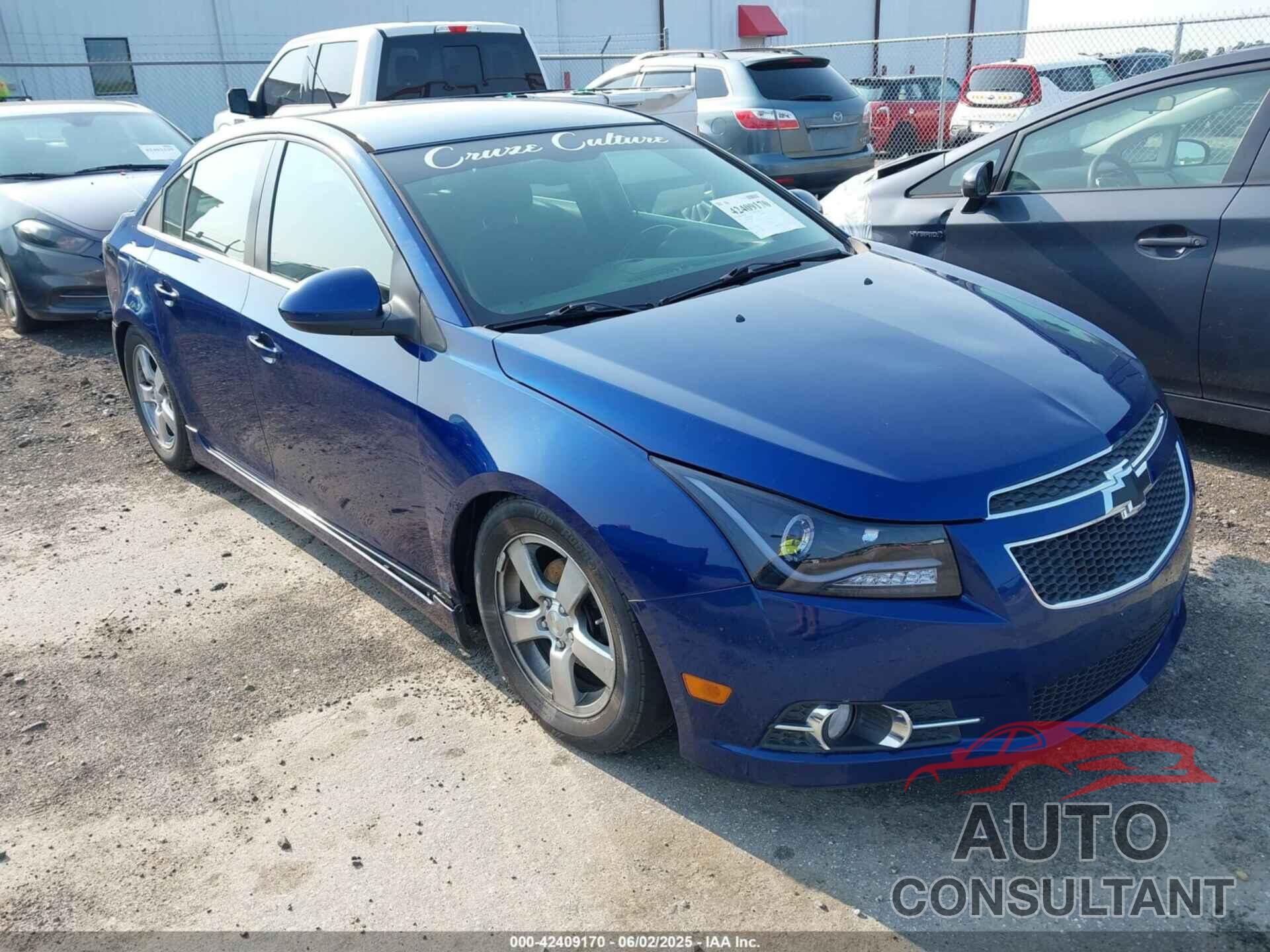 CHEVROLET CRUZE 2012 - 1G1PF5SC7C7213677