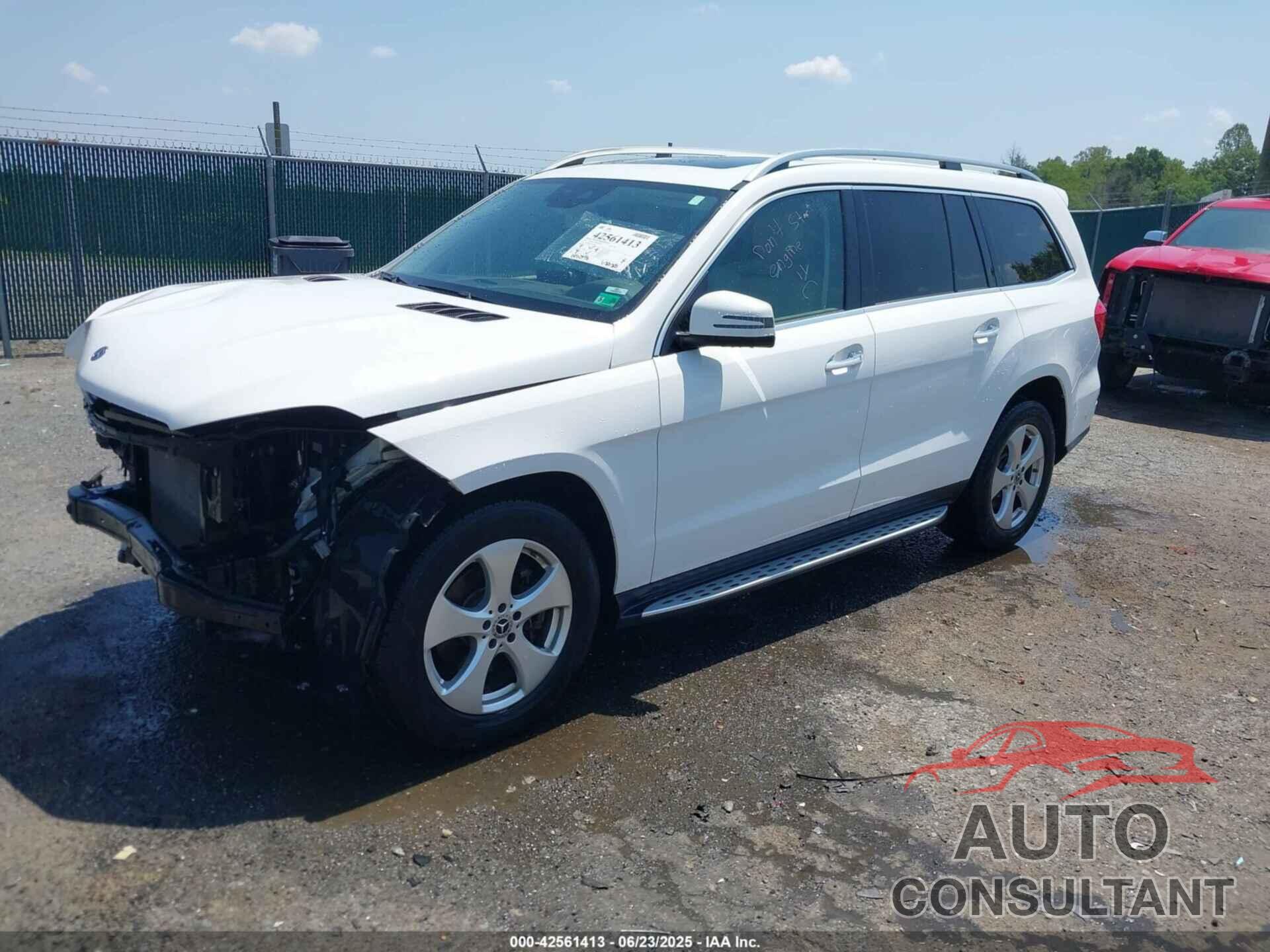 MERCEDES-BENZ GLS 450 2017 - 4JGDF6EE1HA968827