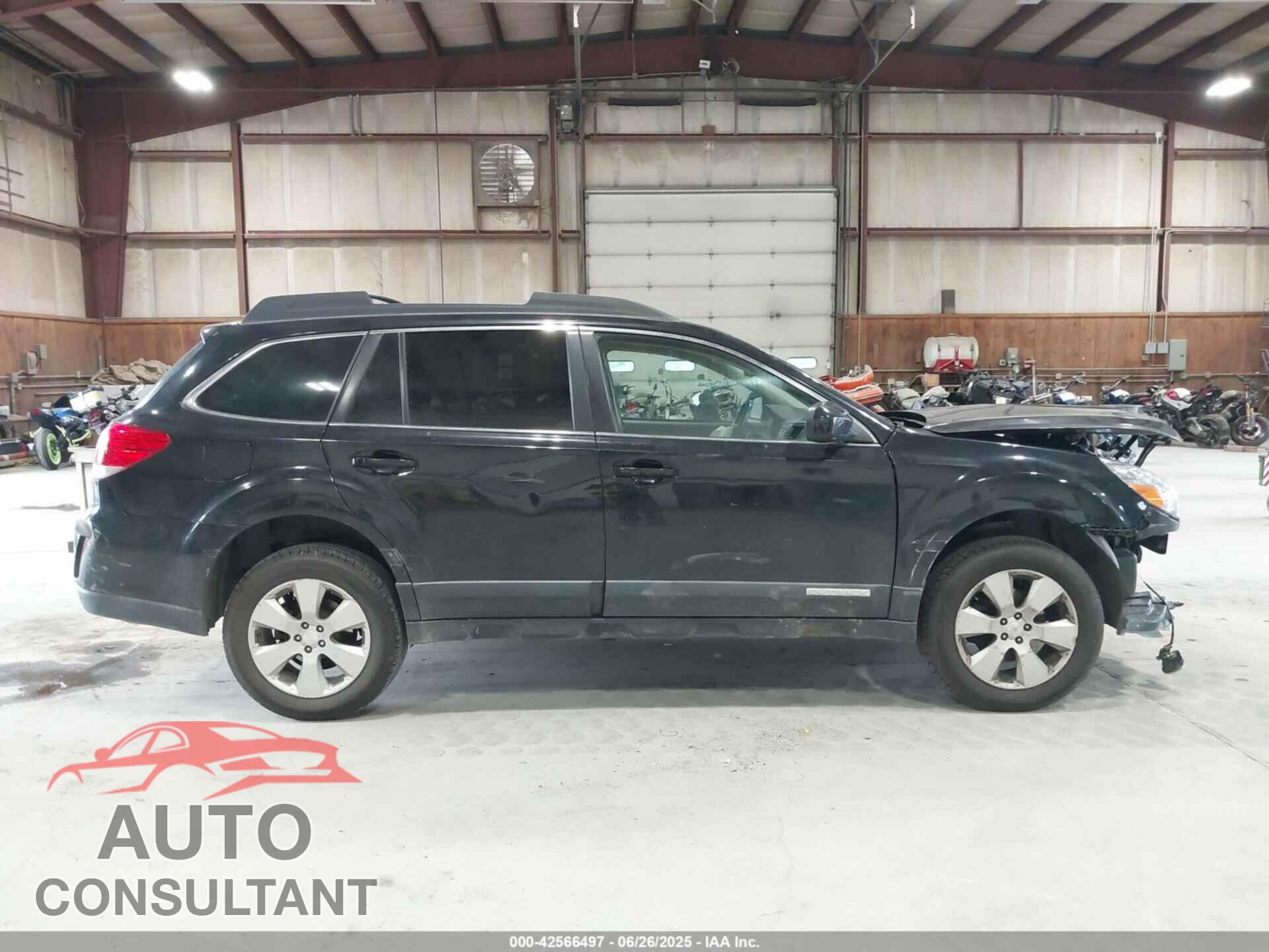 SUBARU OUTBACK 2012 - 4S4BRBCC2C3285086