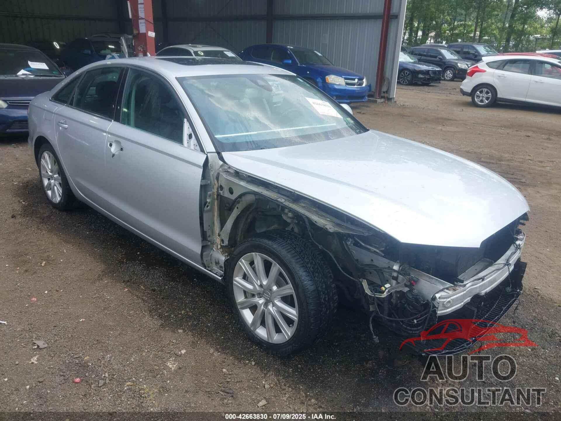 AUDI A6 2013 - WAUGGAFC5DN018162