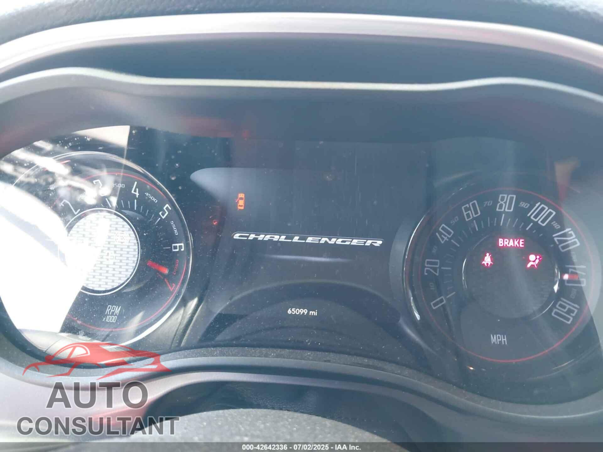 DODGE CHALLENGER 2021 - 2C3CDZAG6MH590910