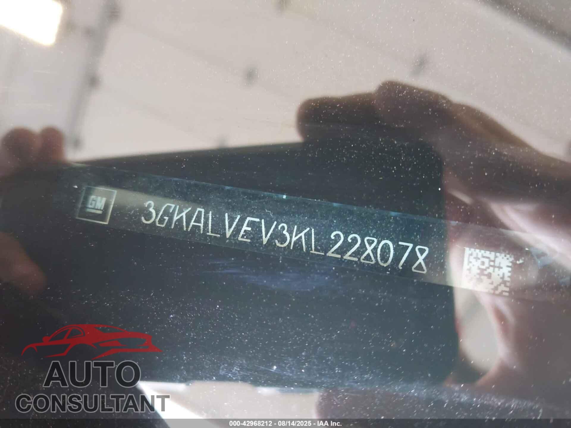 GMC TERRAIN 2019 - 3GKALVEV3KL228078