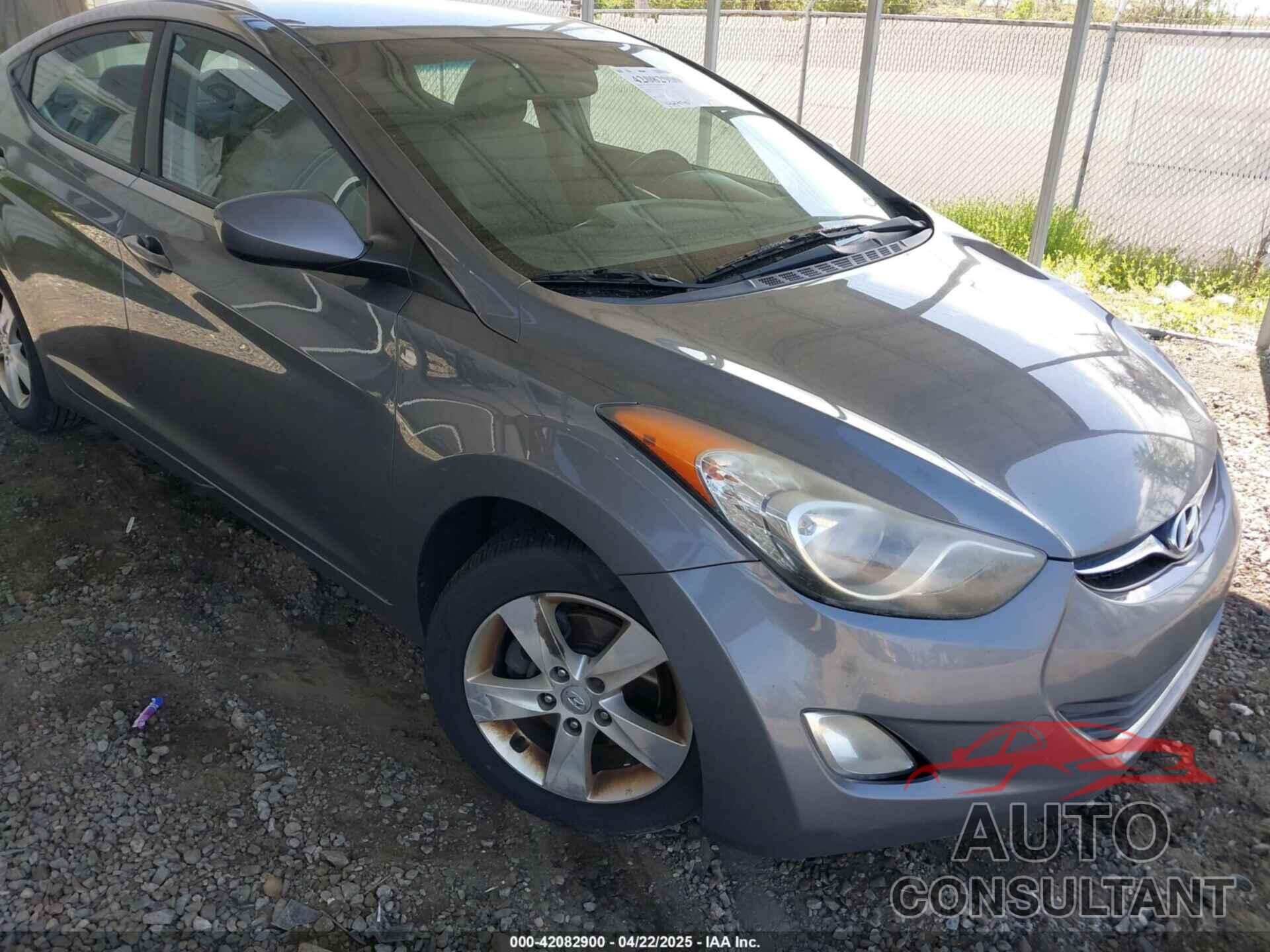 HYUNDAI ELANTRA 2012 - 5NPDH4AE2CH126783