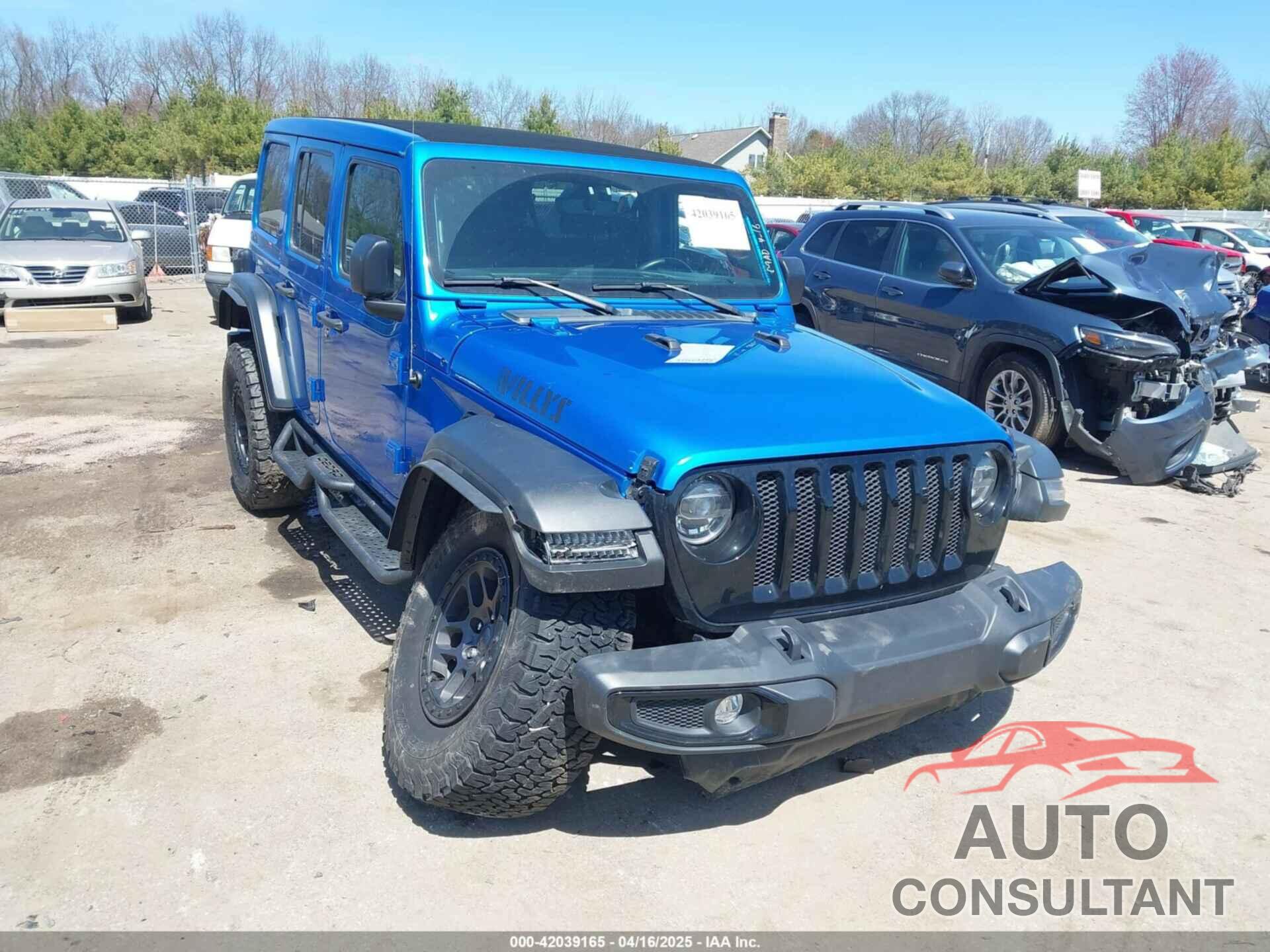 JEEP WRANGLER 2022 - 1C4HJXDN5NW269680